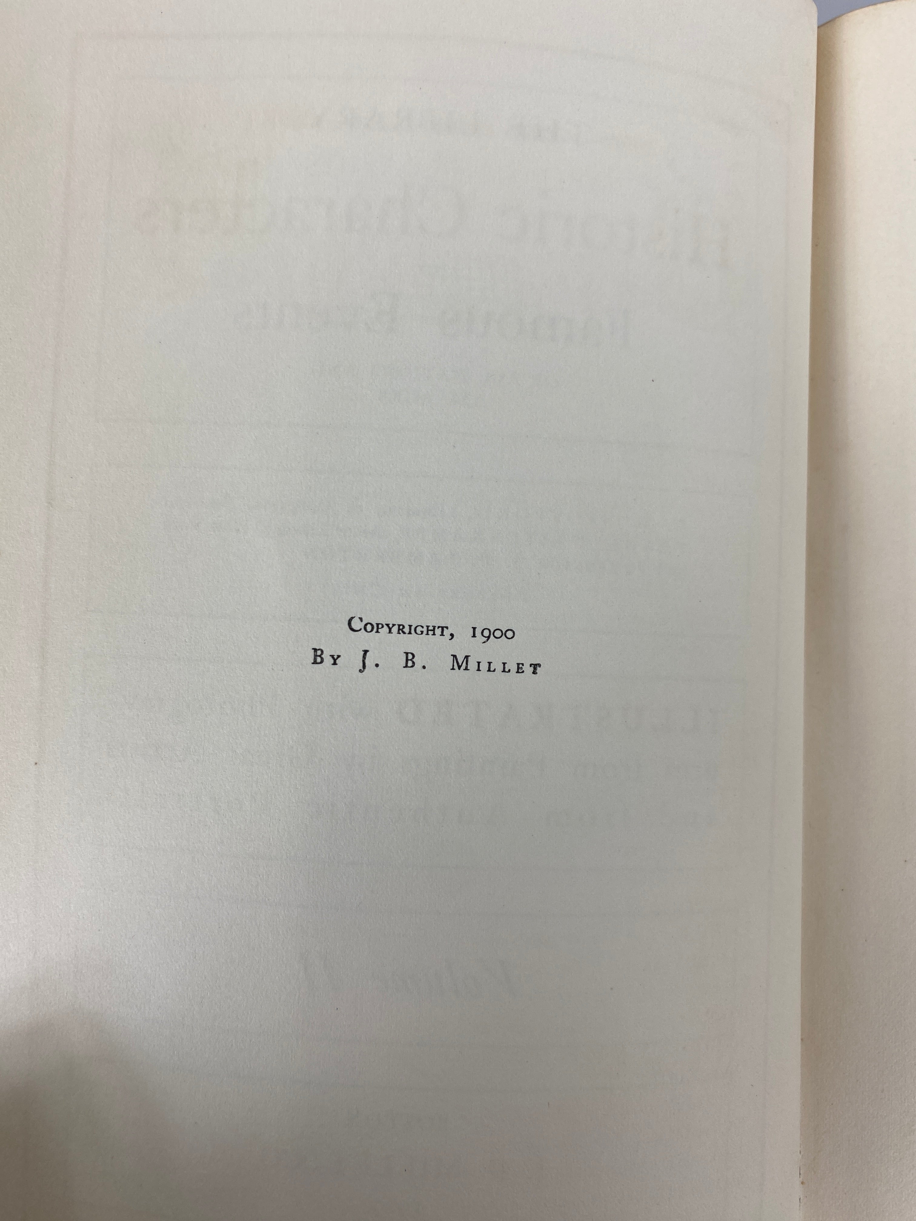 12 Volume Set: Library of Historic Characters & Famous Events 1909 Antique HC