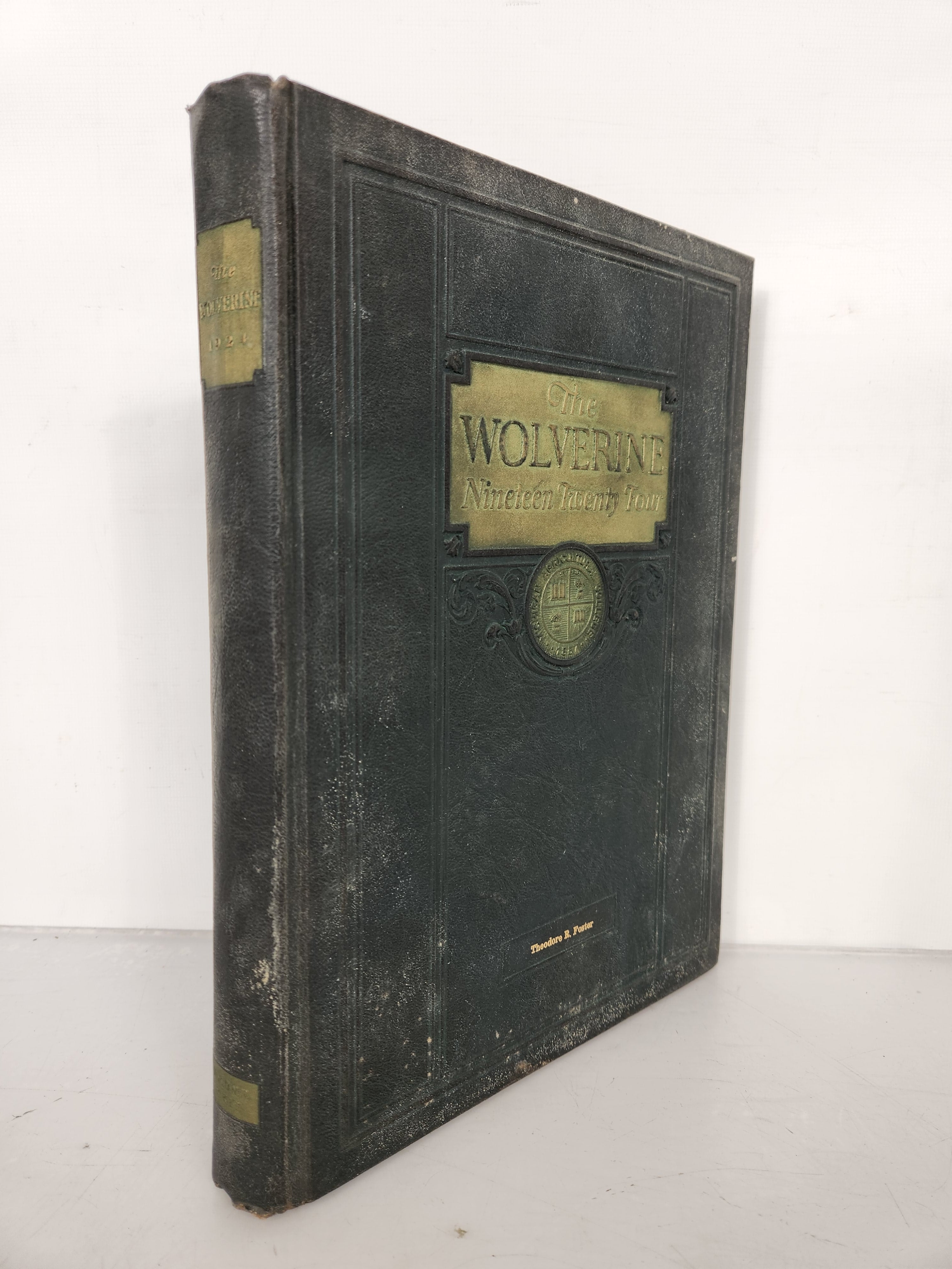 1924 Michigan Agricultural College Yearbook Wolverine
