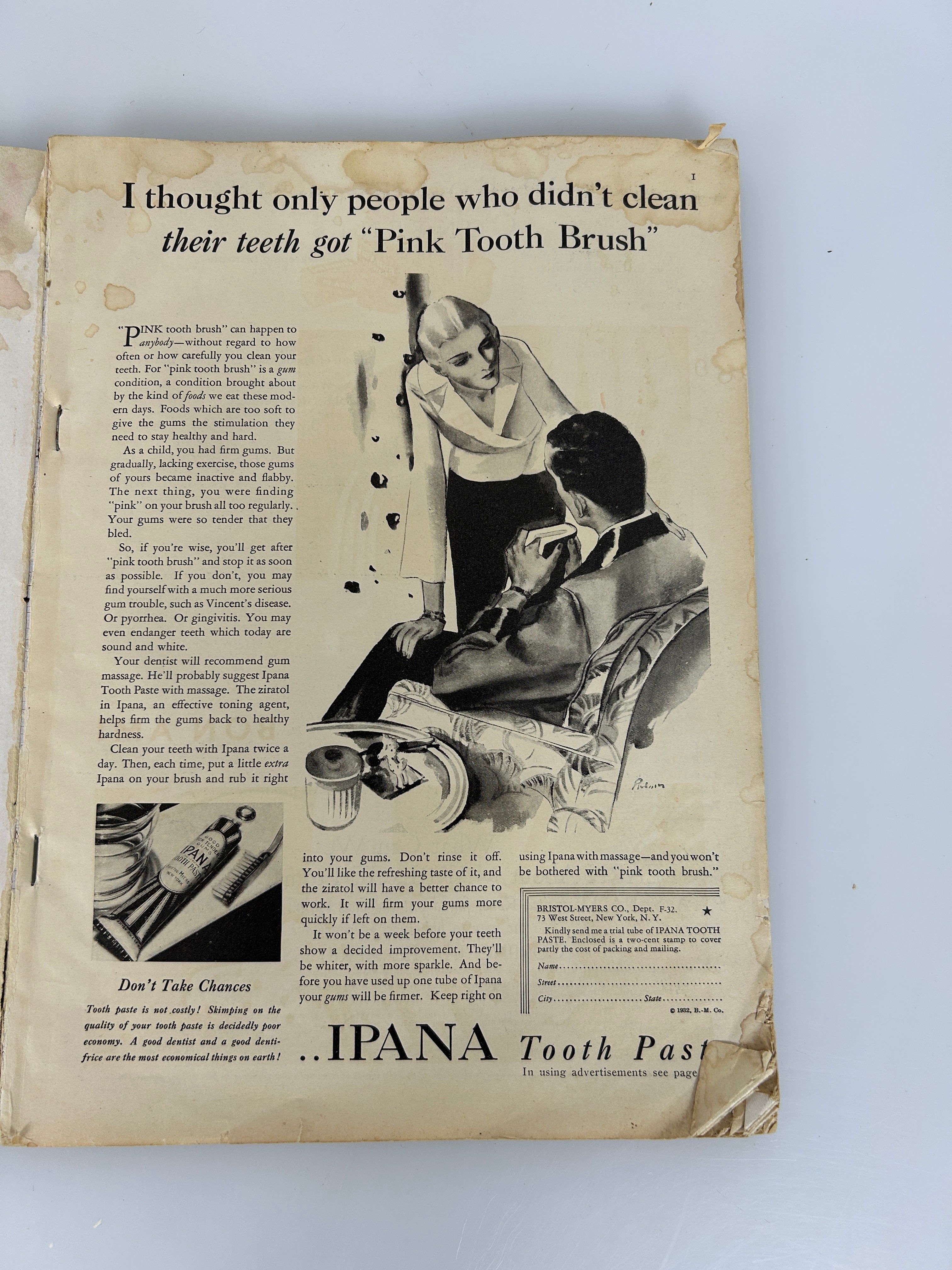 1932 March Good Housekeeping Magazine -Illustrated Covers & Ads