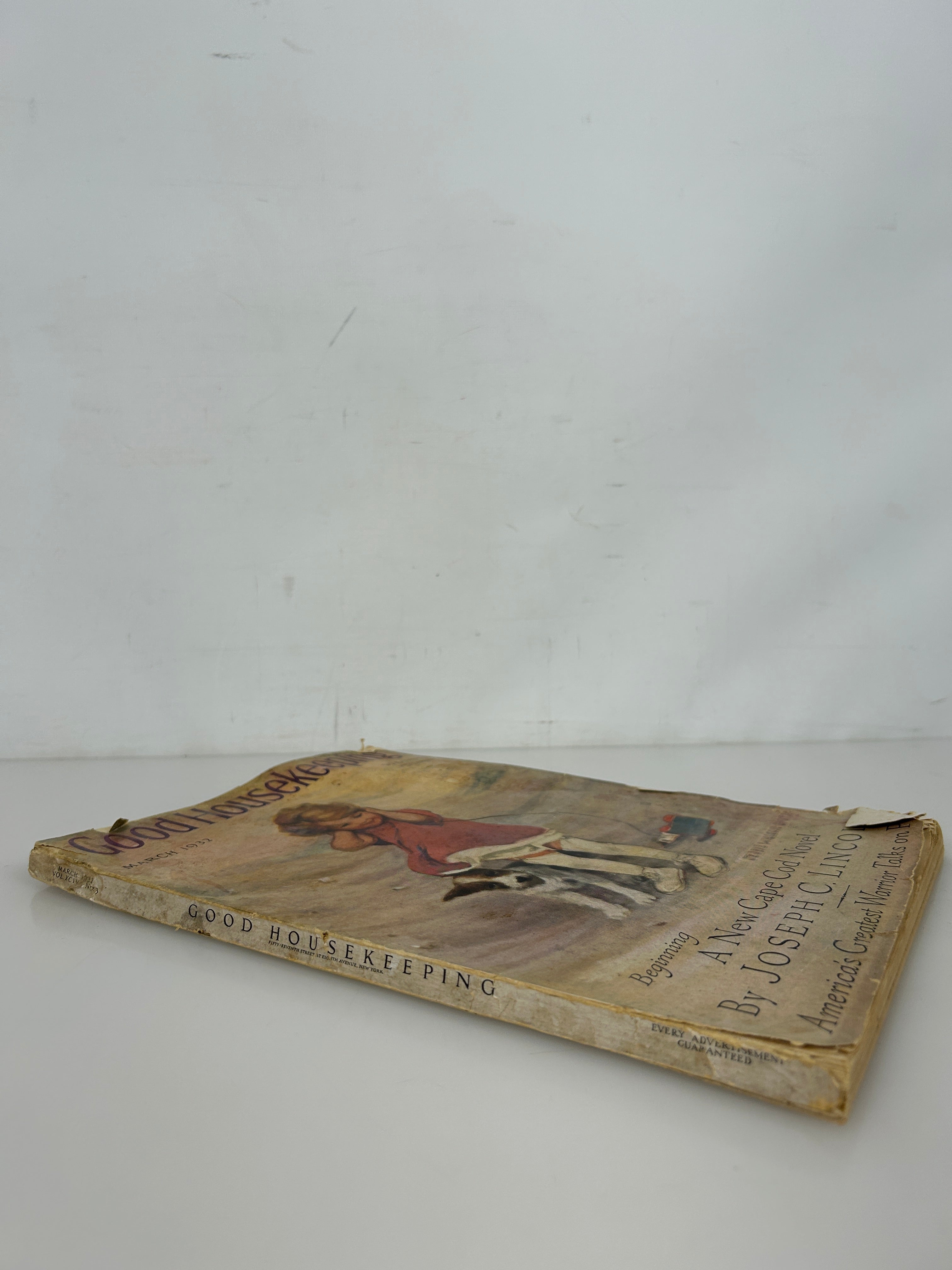 1932 March Good Housekeeping Magazine -Illustrated Covers & Ads