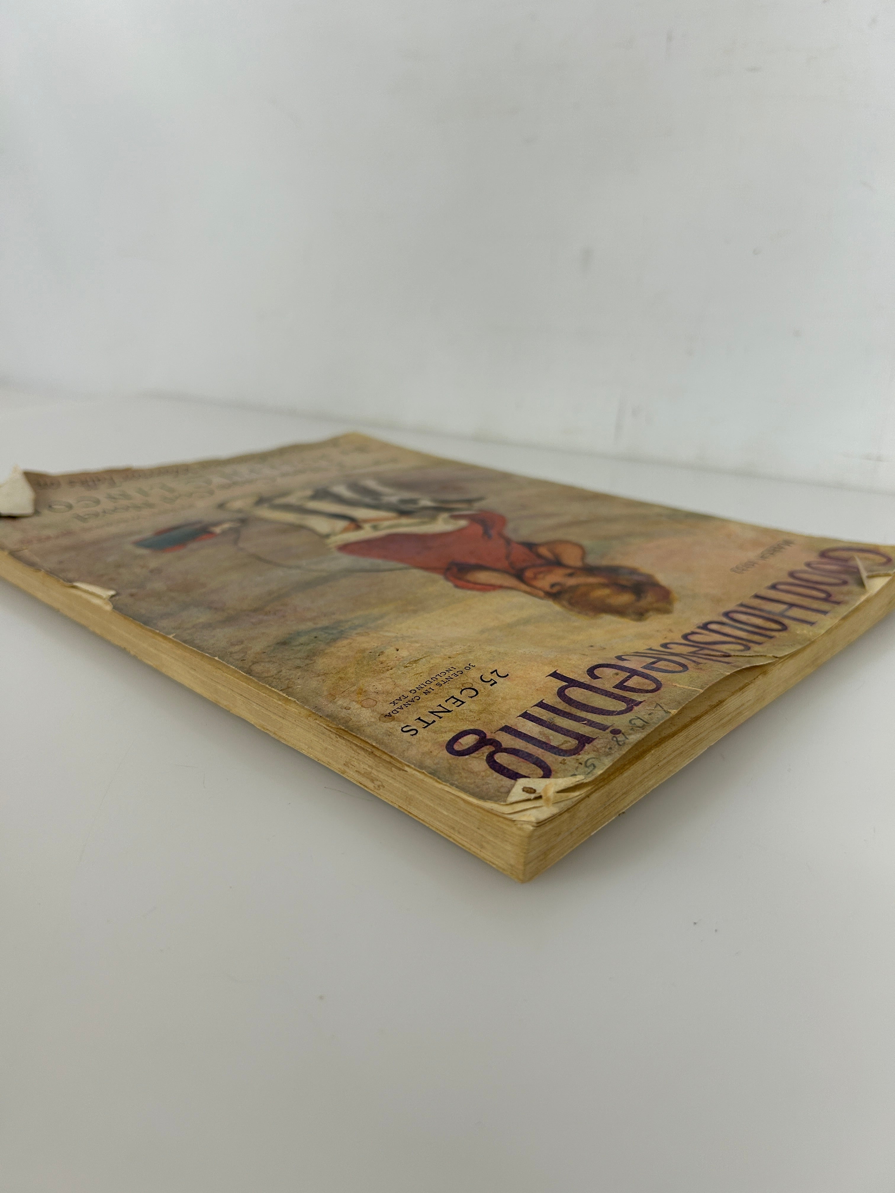 1932 March Good Housekeeping Magazine -Illustrated Covers & Ads