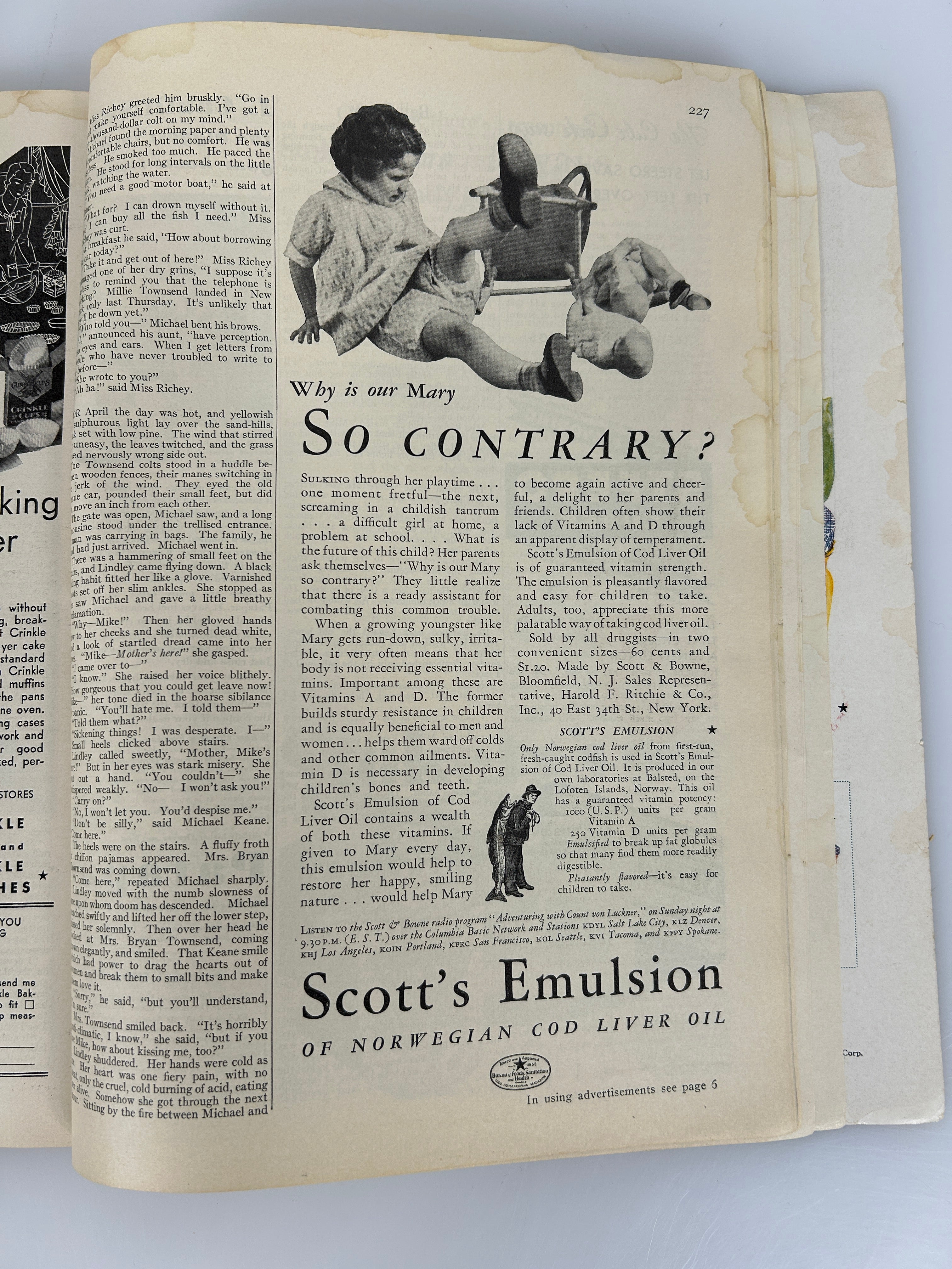 1932 March Good Housekeeping Magazine -Illustrated Covers & Ads