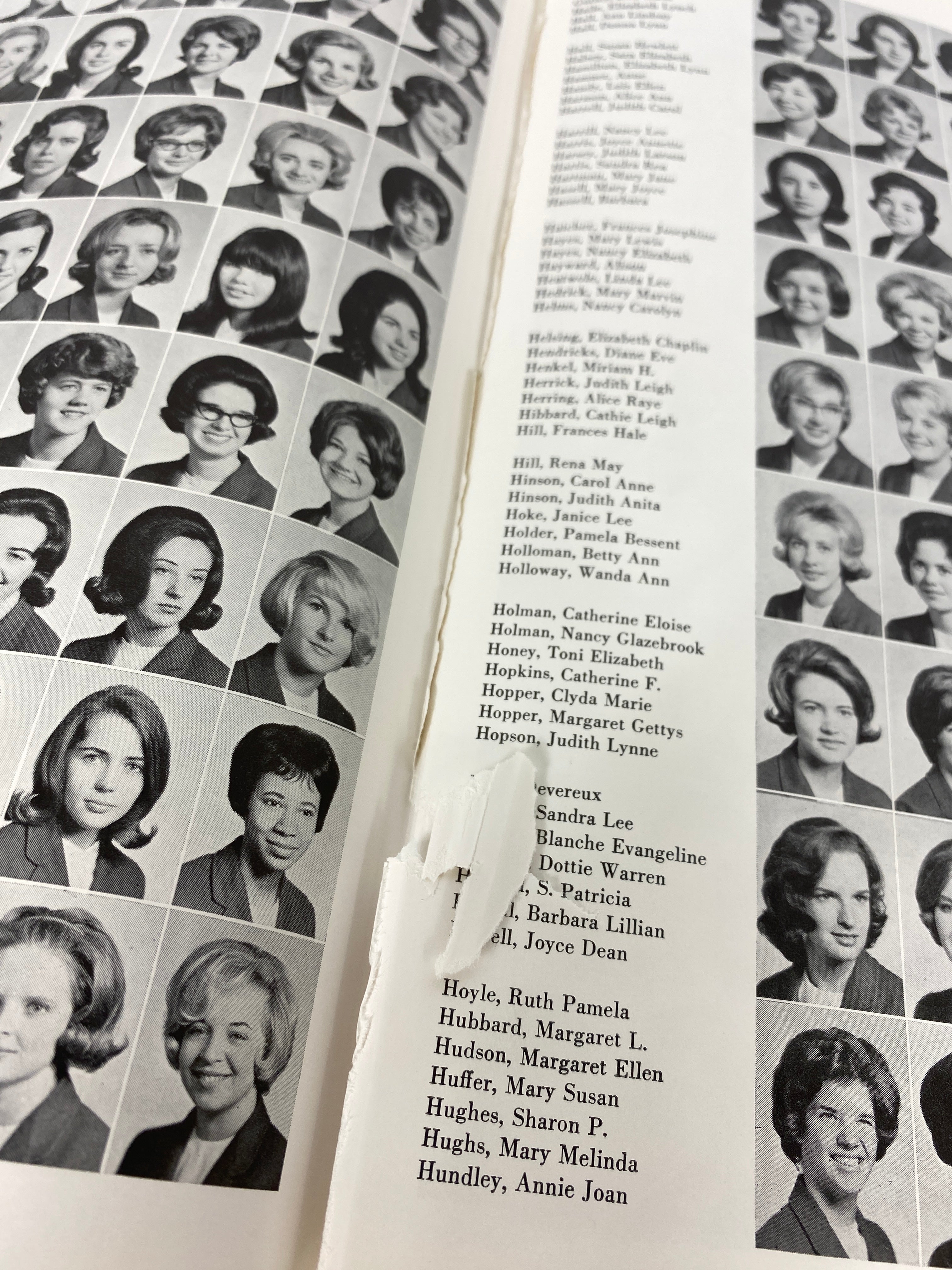 1965 University of North Carolina Greensboro "Pine Needles" Yearbook HC