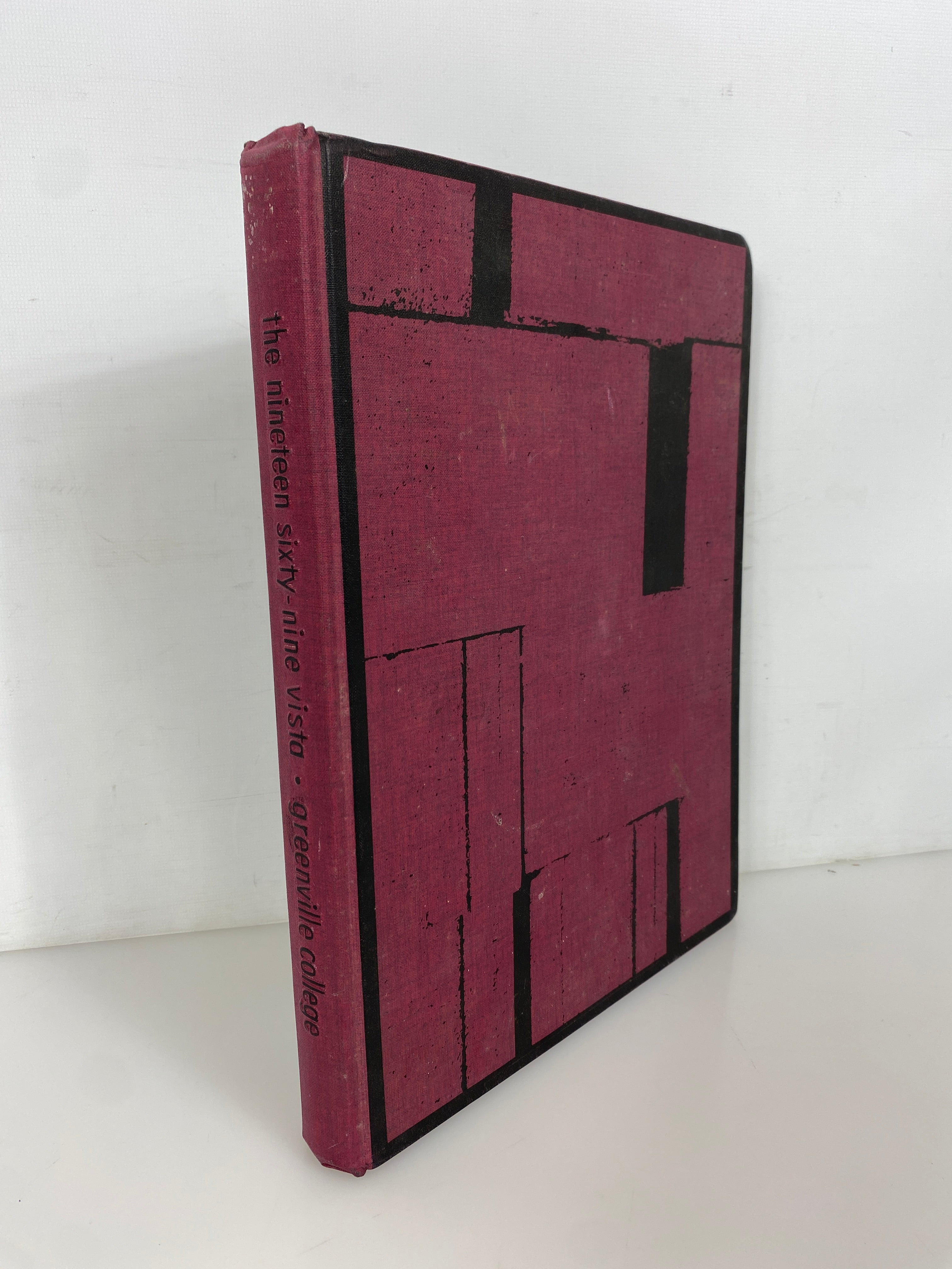 1969 Greenville College Yearbook Greenville Illinois HC