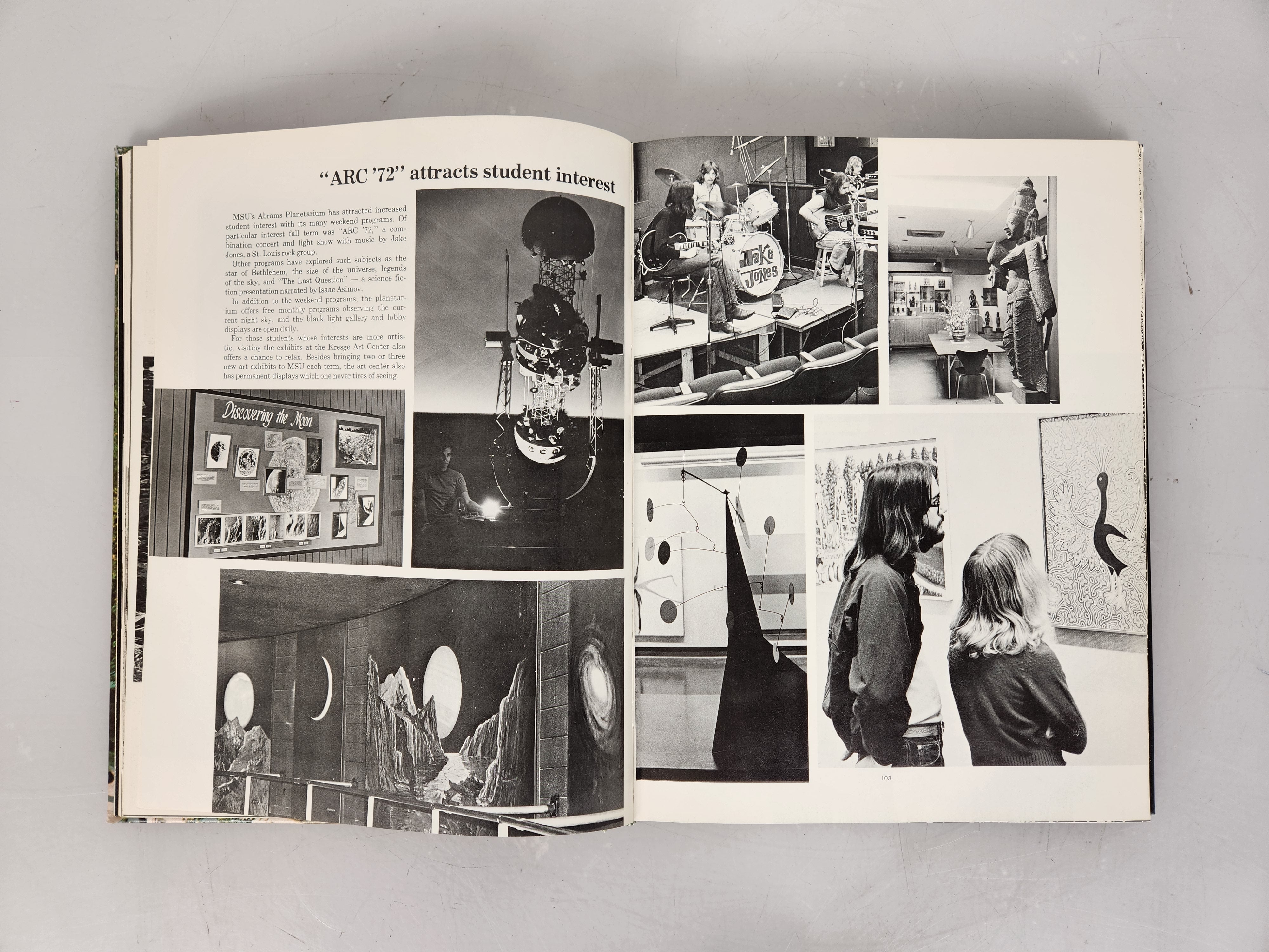 1973 Michigan State University Yearbook Wolverine