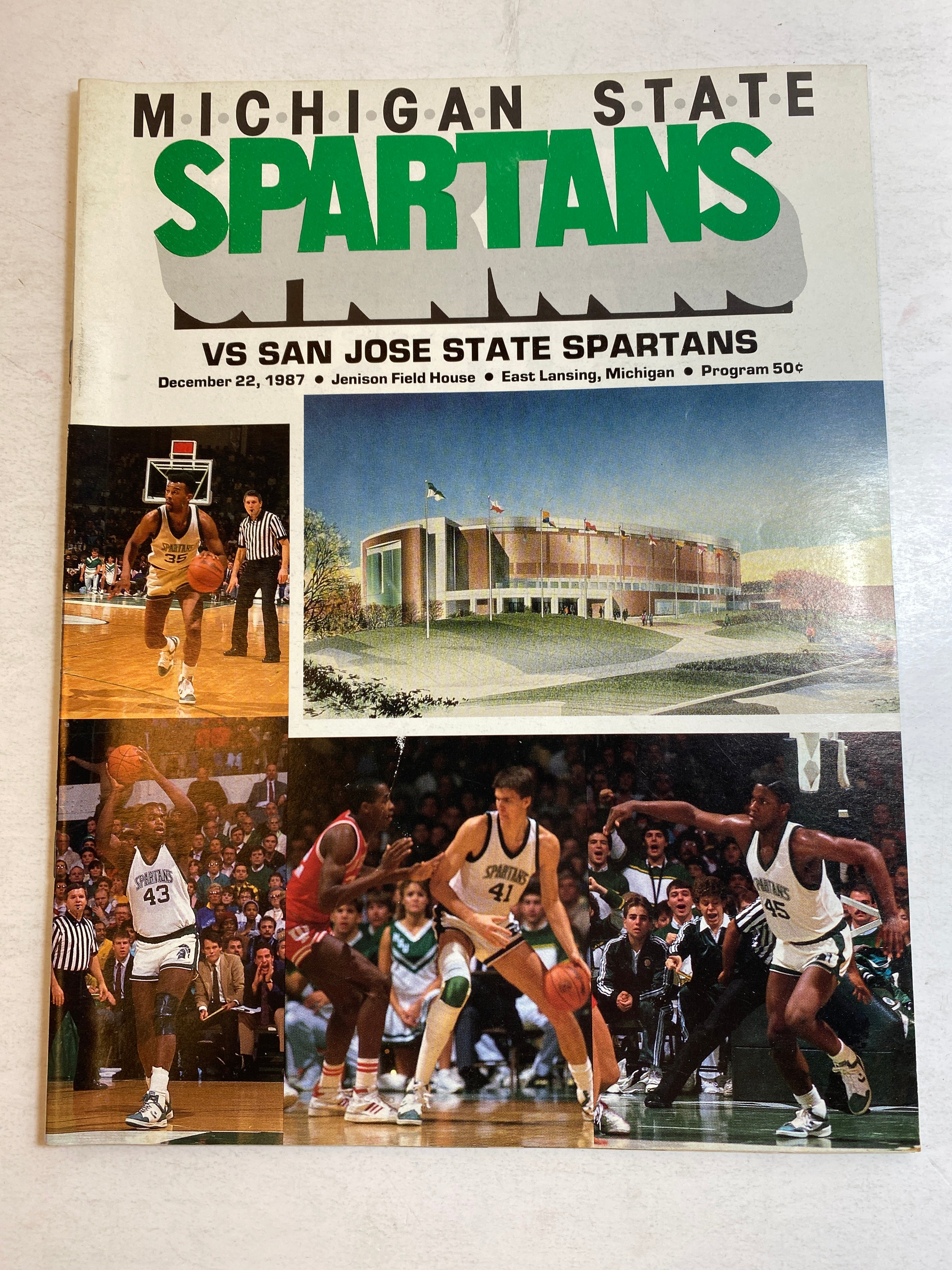 1987 Michigan State Vs San Jose State Basketball Program