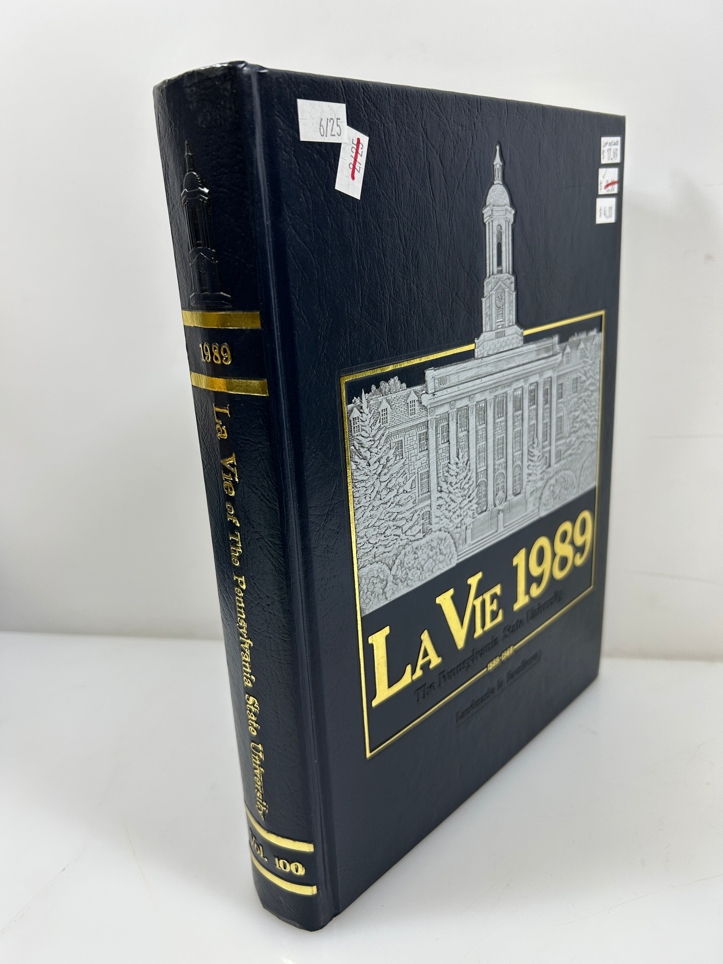 1989 "Landmarks in Excellence" La Vie The Pennsylvania State University Yearbook HC