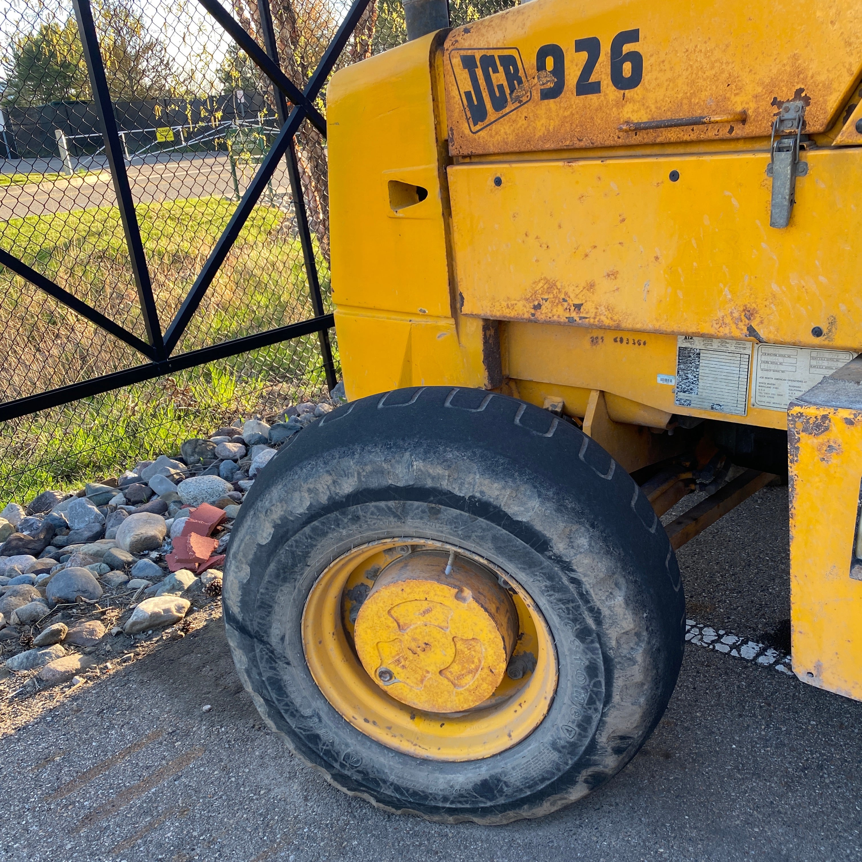 1999 JCB 926-2/4 Rough Terrain Forklift
