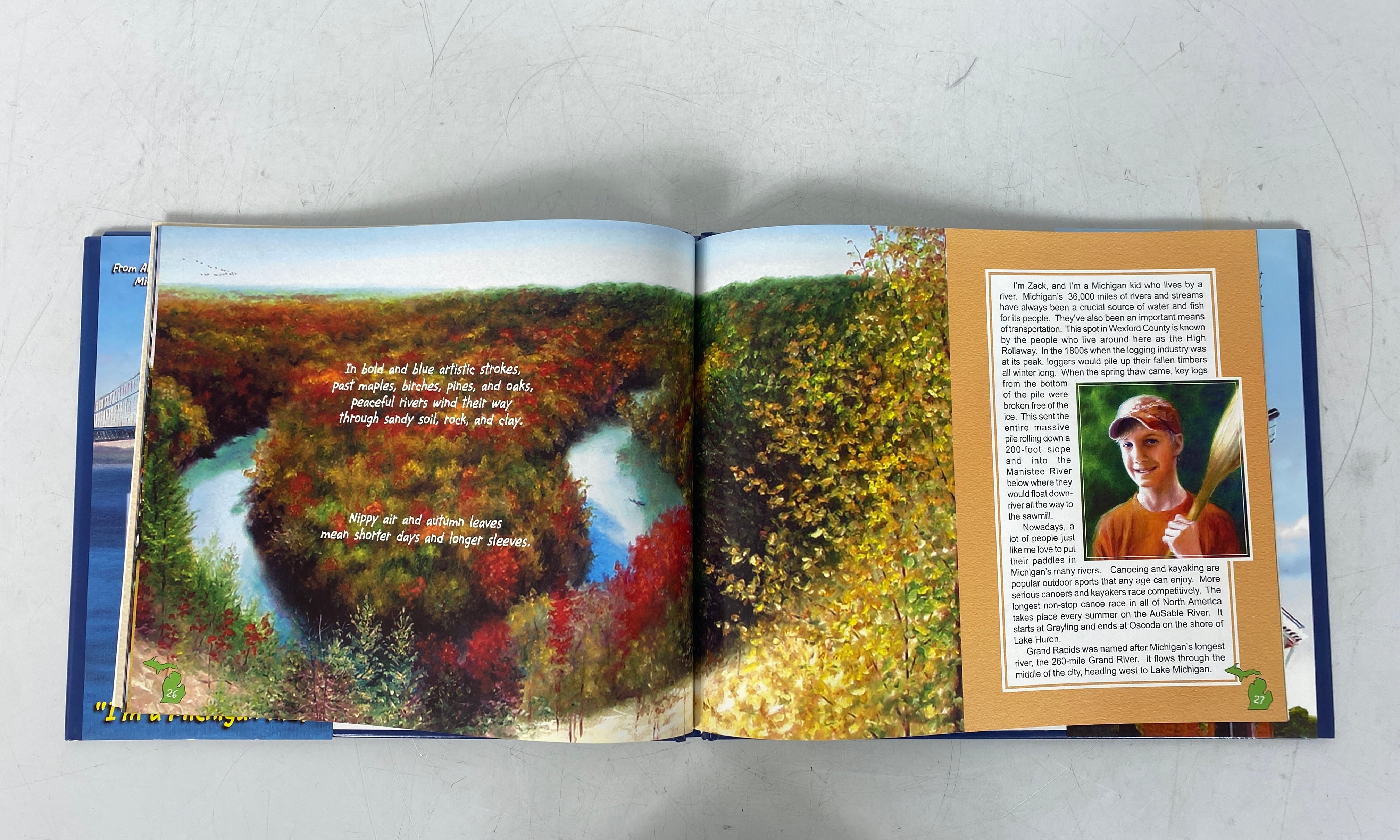 2 Signed Vols: I'm a Michigan Kid (Bower)/Take a Deep Breath (Stoutland) HCDJ