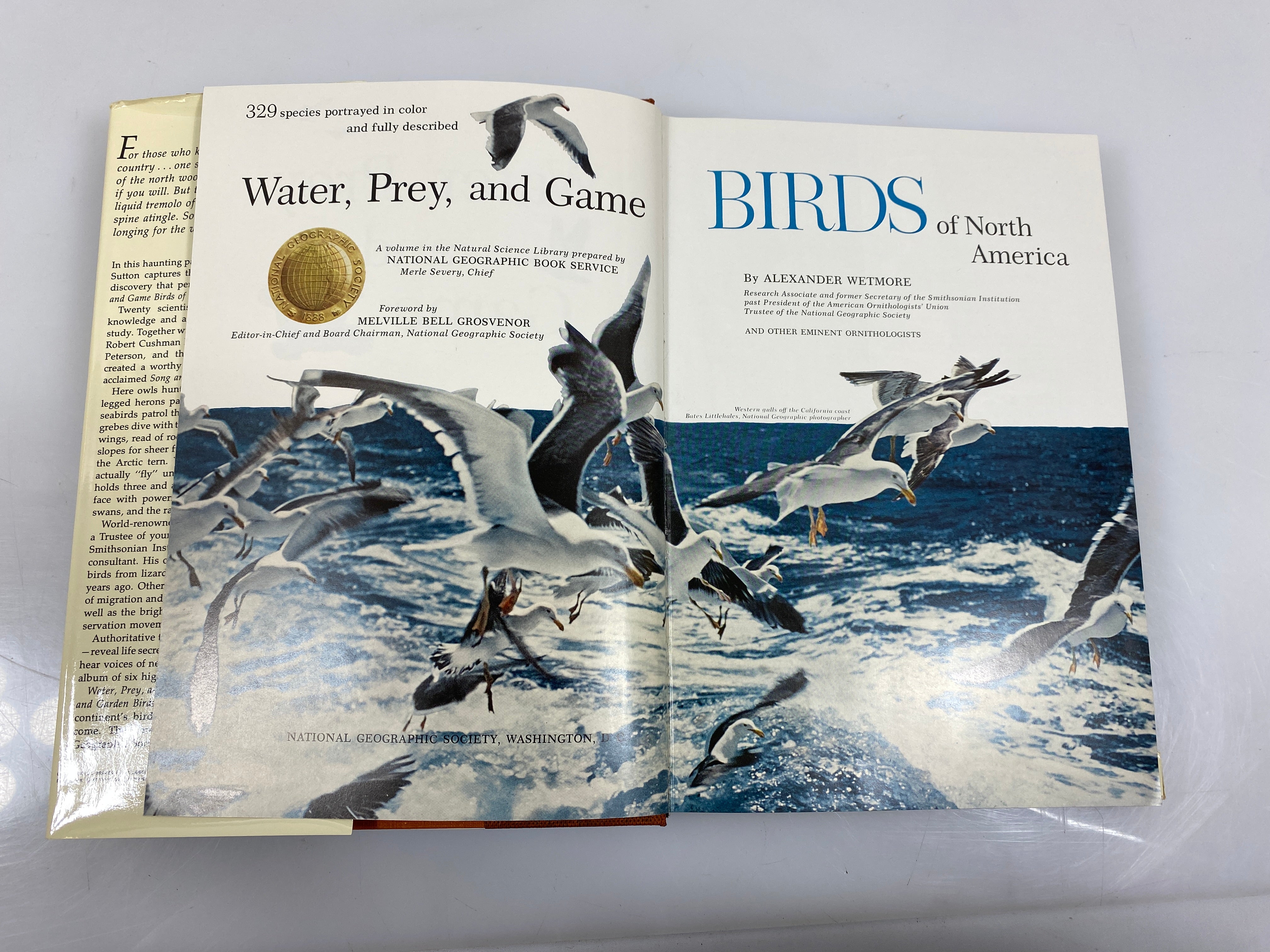 2 Vol Set: Birds of North America Nat Geographic Society w Slipcase 1973-75 HCDJ