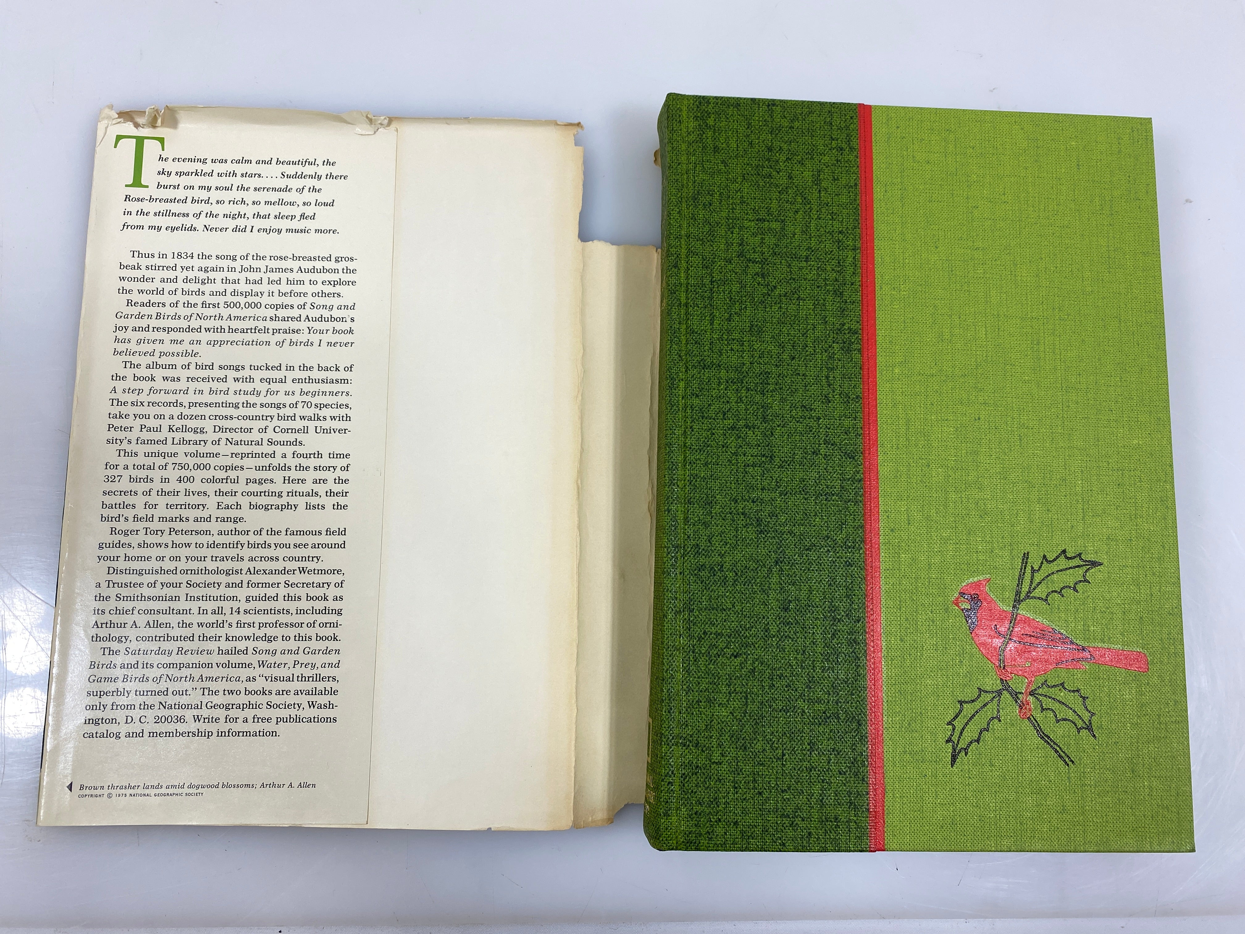 2 Vol Set: Birds of North America Nat Geographic Society w Slipcase 1973-75 HCDJ