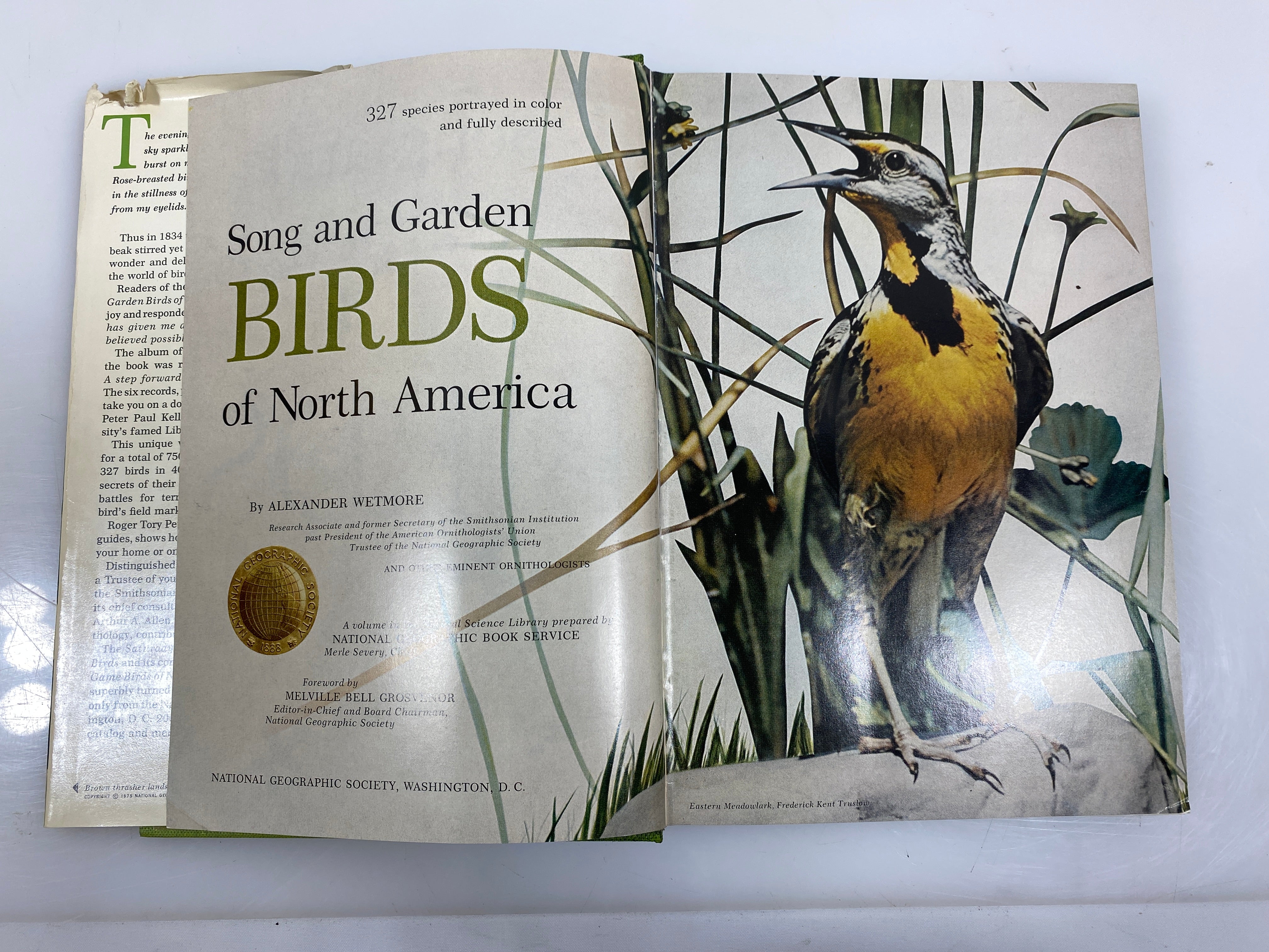 2 Vol Set: Birds of North America Nat Geographic Society w Slipcase 1973-75 HCDJ