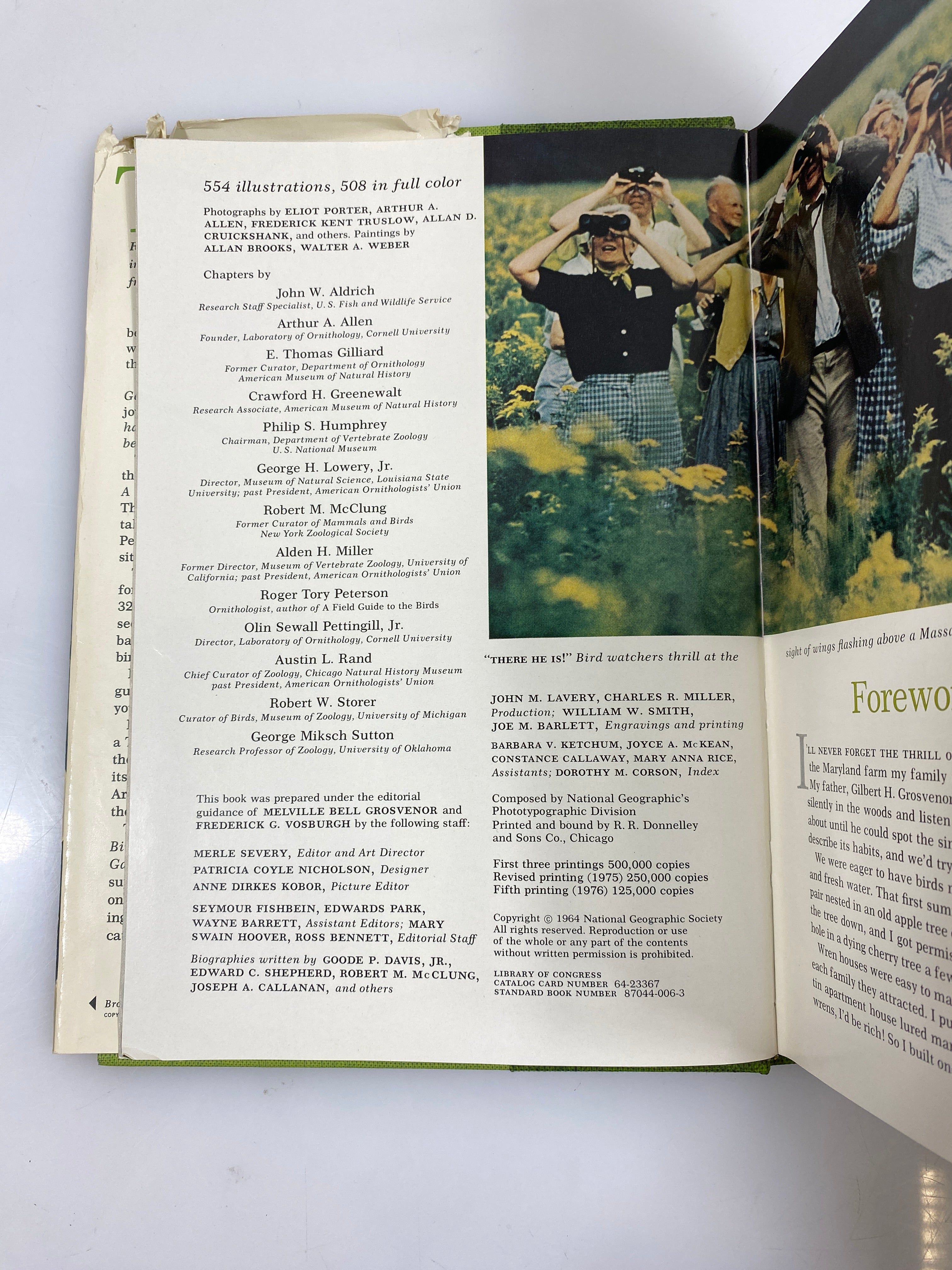 2 Vol Set: Birds of North America Nat Geographic Society w Slipcase 1973-75 HCDJ