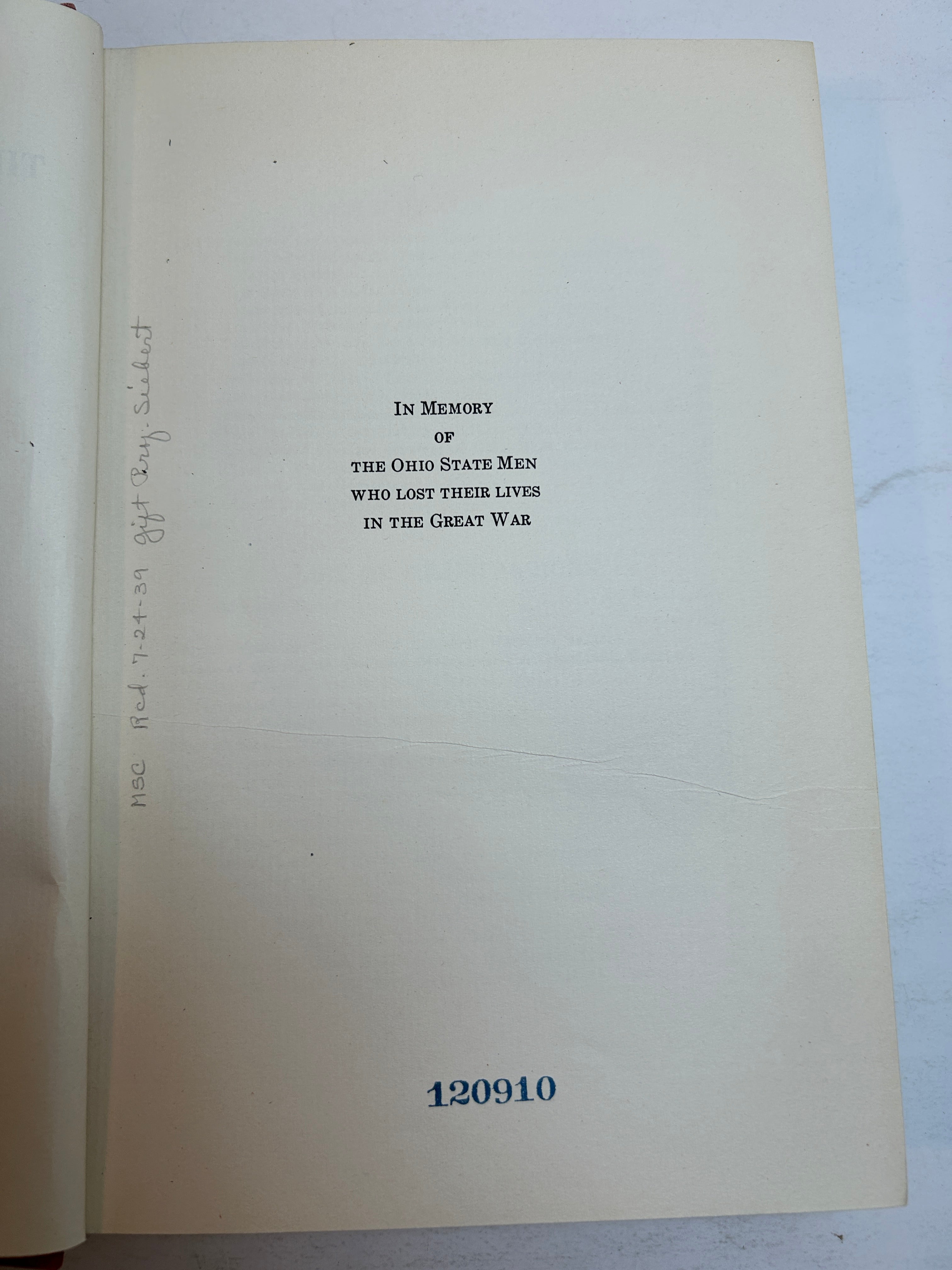 2 Vols: History of the Ohio State University II/IV 1926-38 Rare Ex-Library HC