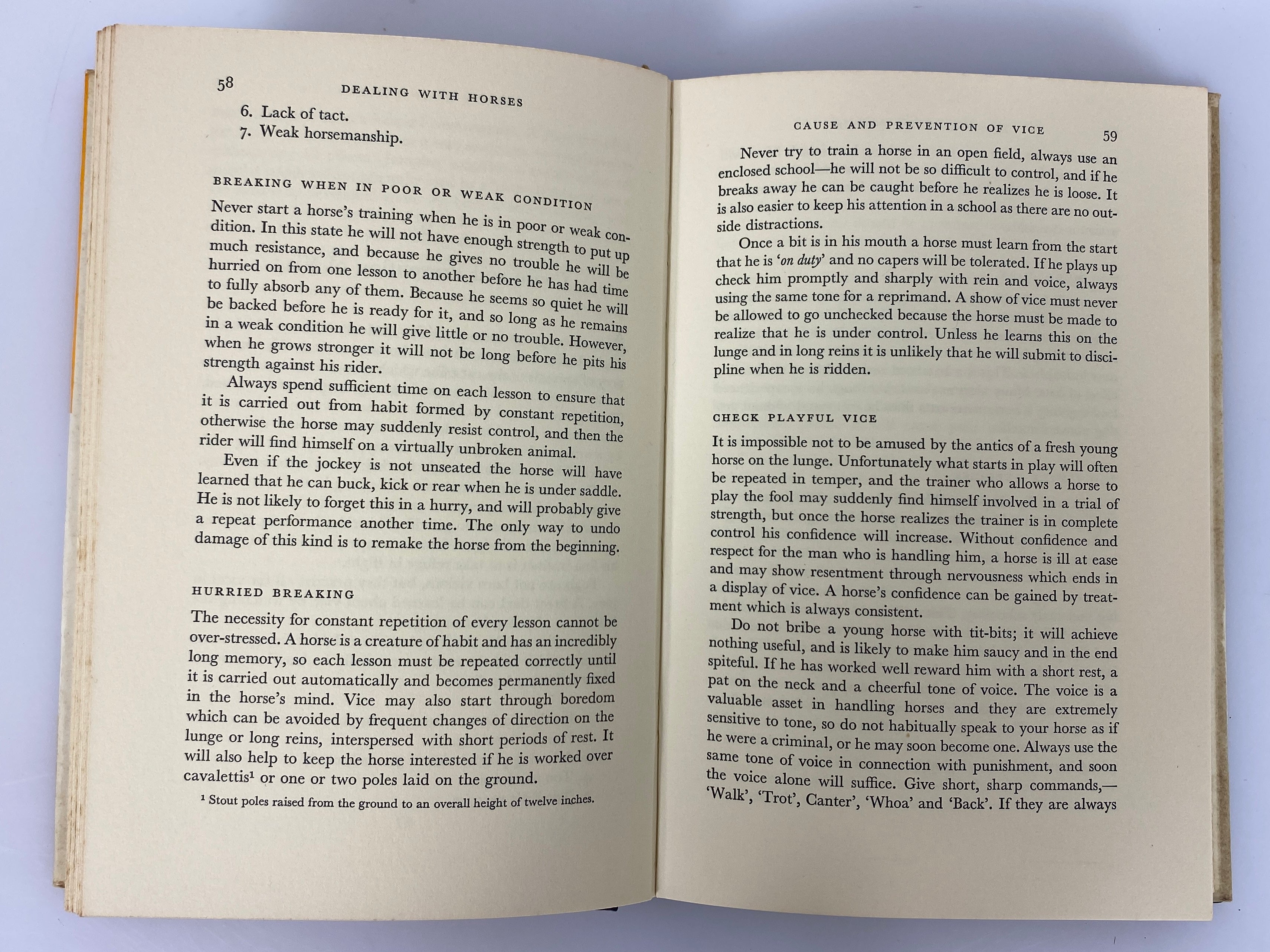 2 Vols: Off to the Races by Blanche/Dealing With Horses by Kelly 1947-61 HC DJ