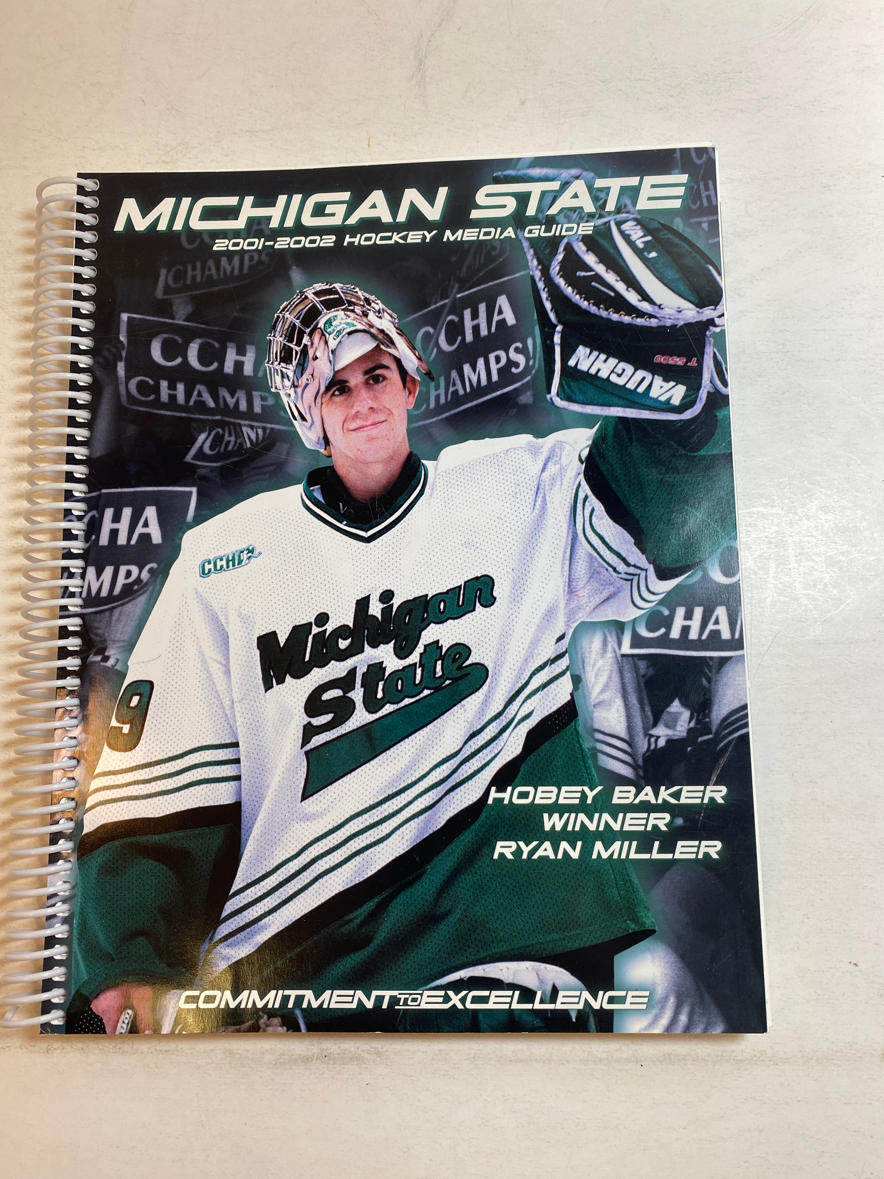 2001-2002 MSU Michigan State Hockey Media Guide
