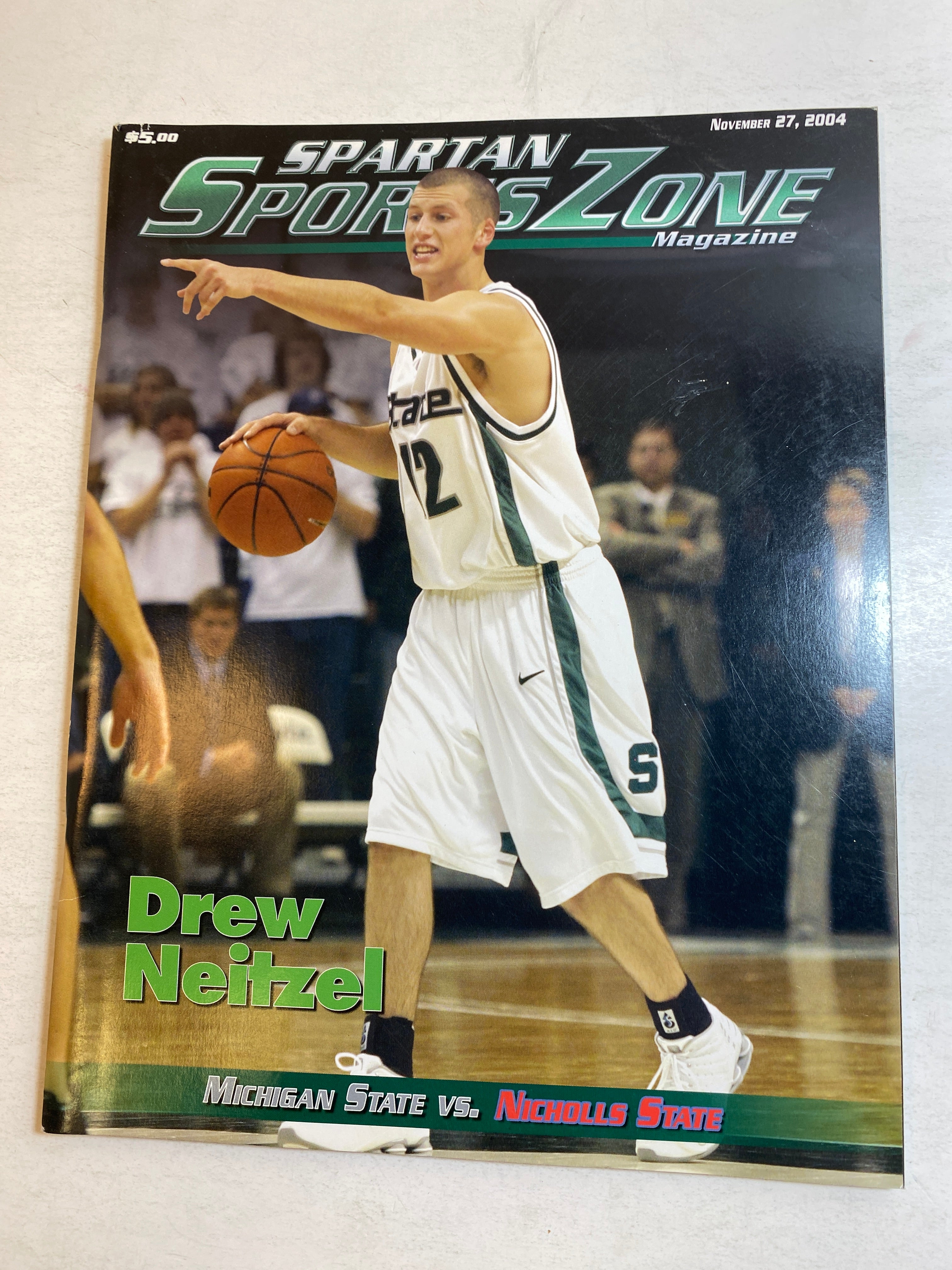 2004 Michigan State Vs Nicholls State Program Drew Neitzel