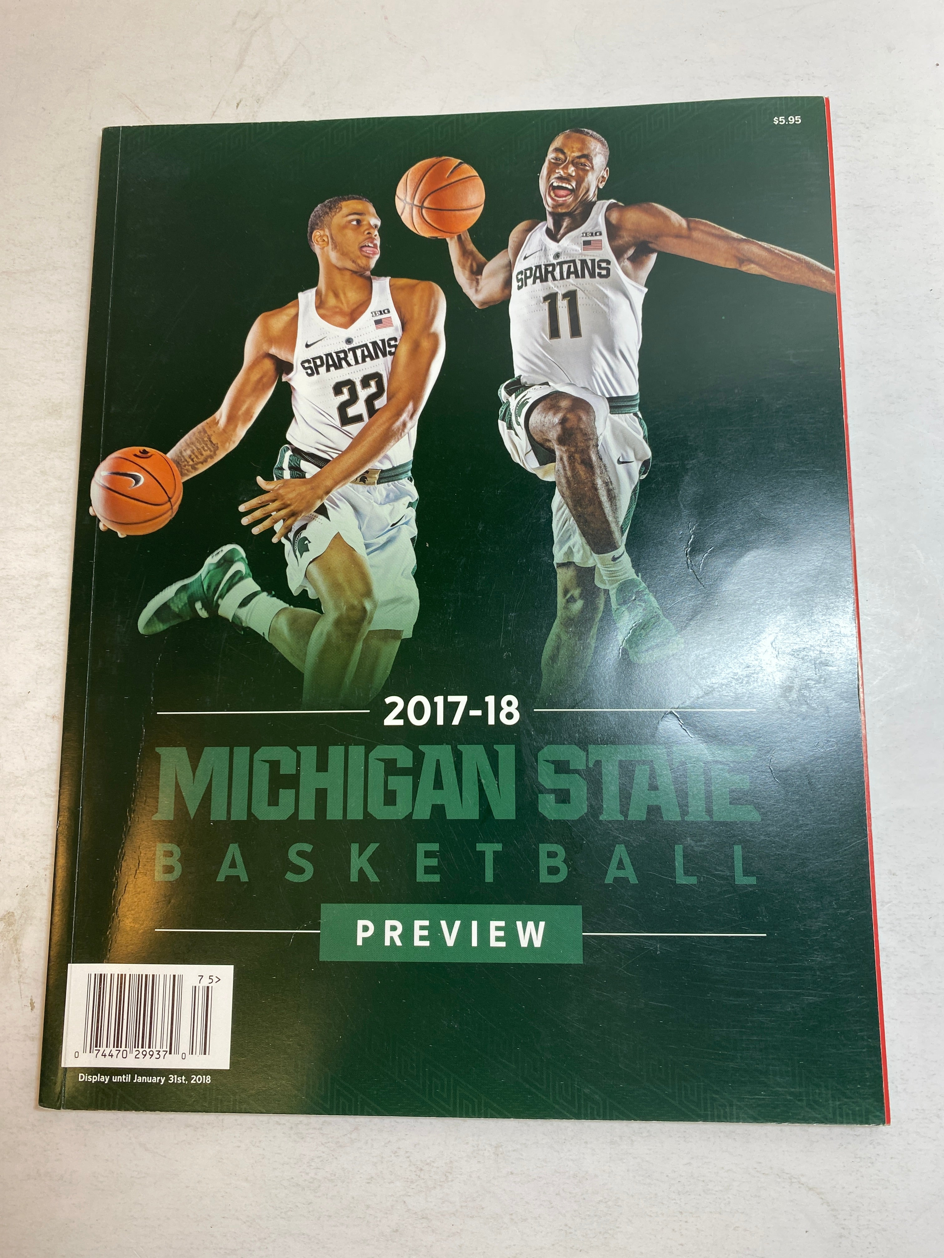 2017-2018 MSU Michigan State Basketball Official Preview