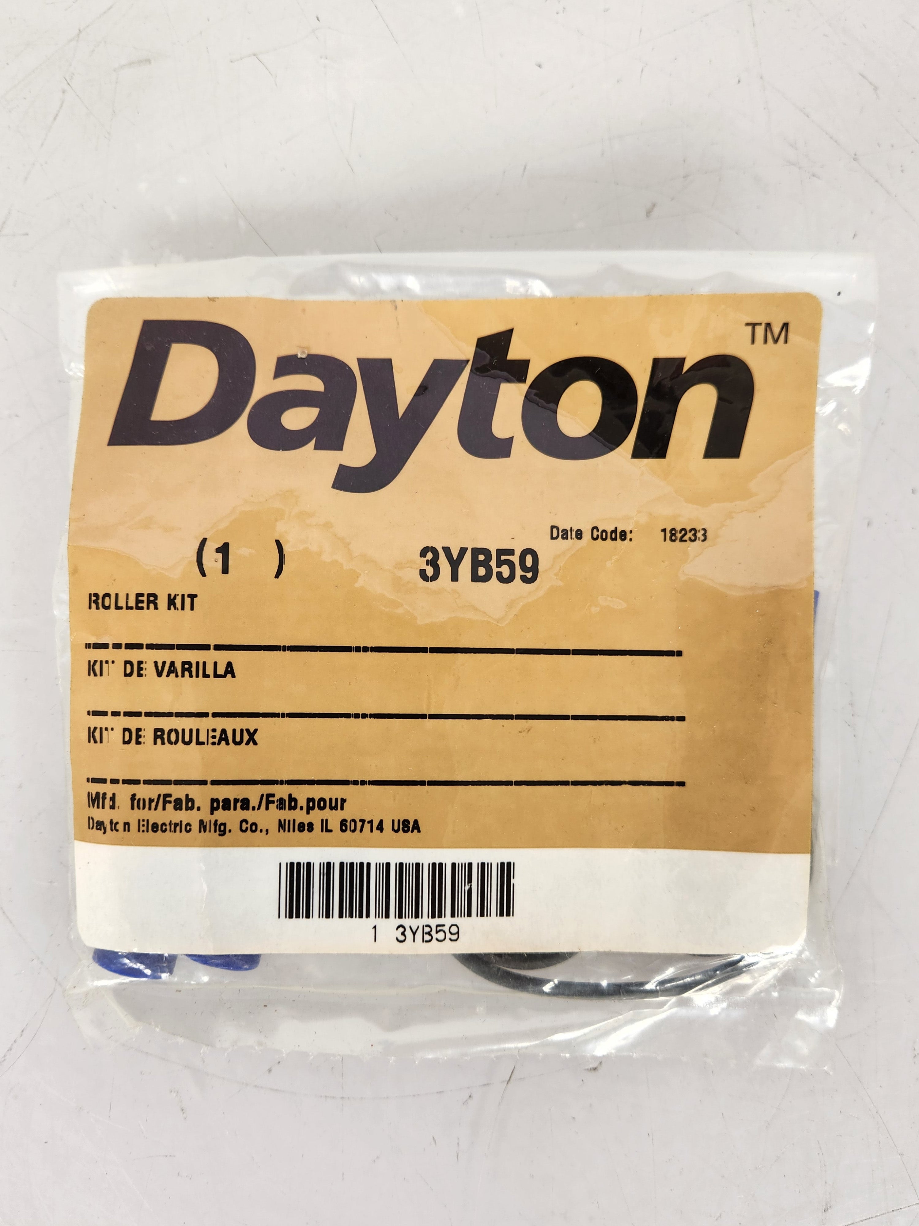 Dayton 3YB59 Roller Spray Repair Kit