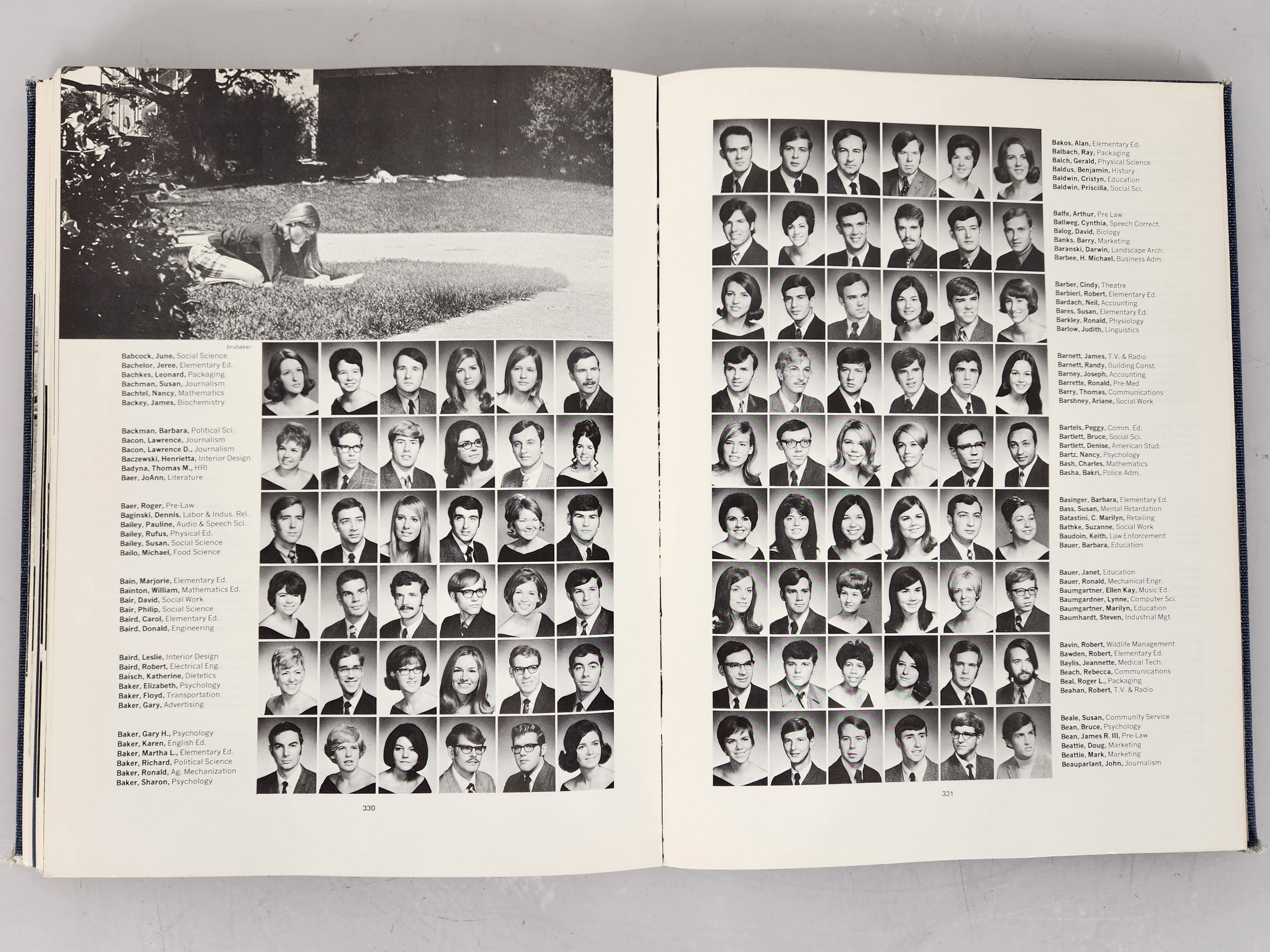 1970 Michigan State University Yearbook Wolverine