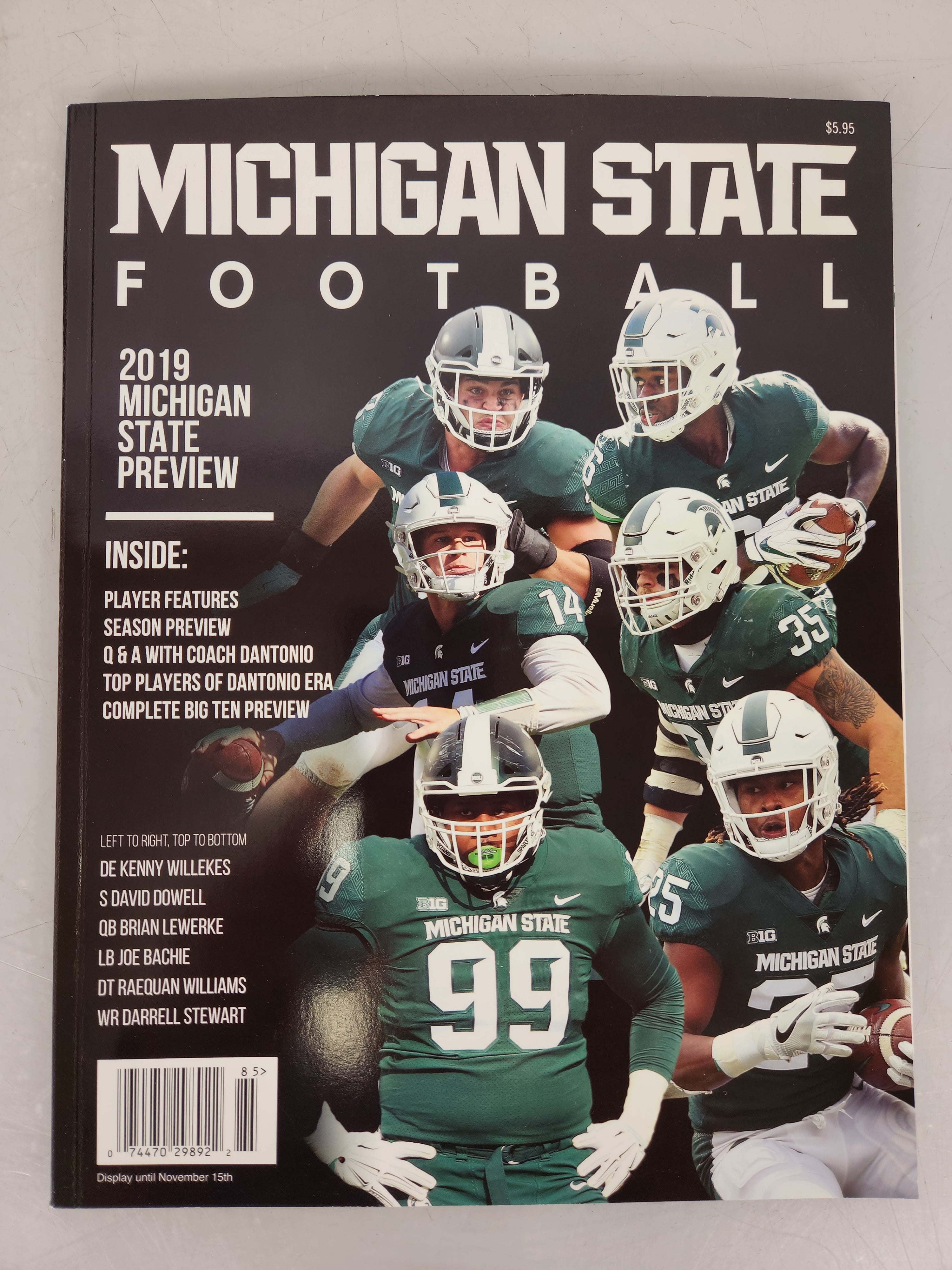 2019 Michigan State Football Preview Magazine