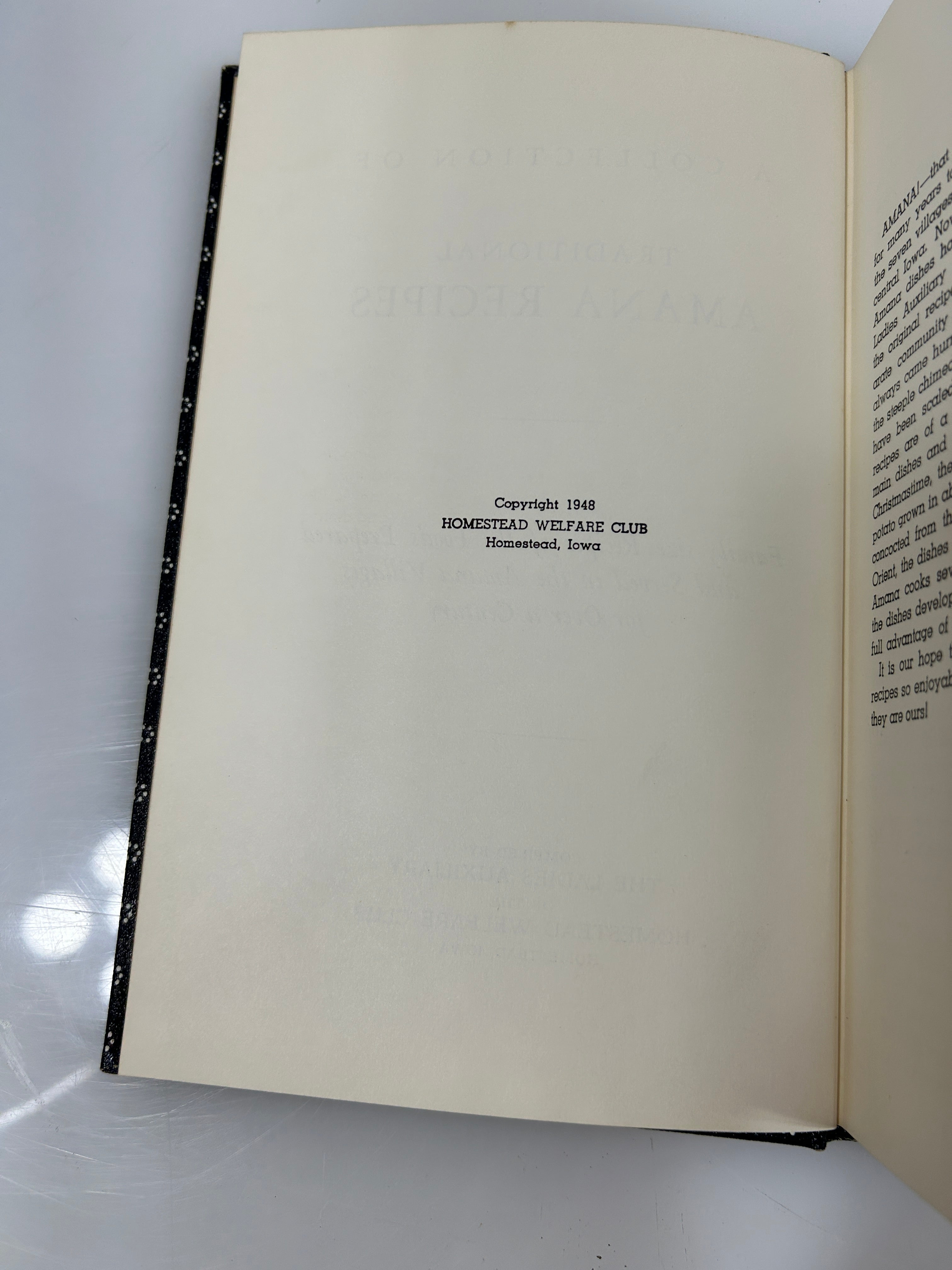 3 Vintage Cookbooks: Searchlight/Amana Recipes/Pressure Cooking 1943-48 HC