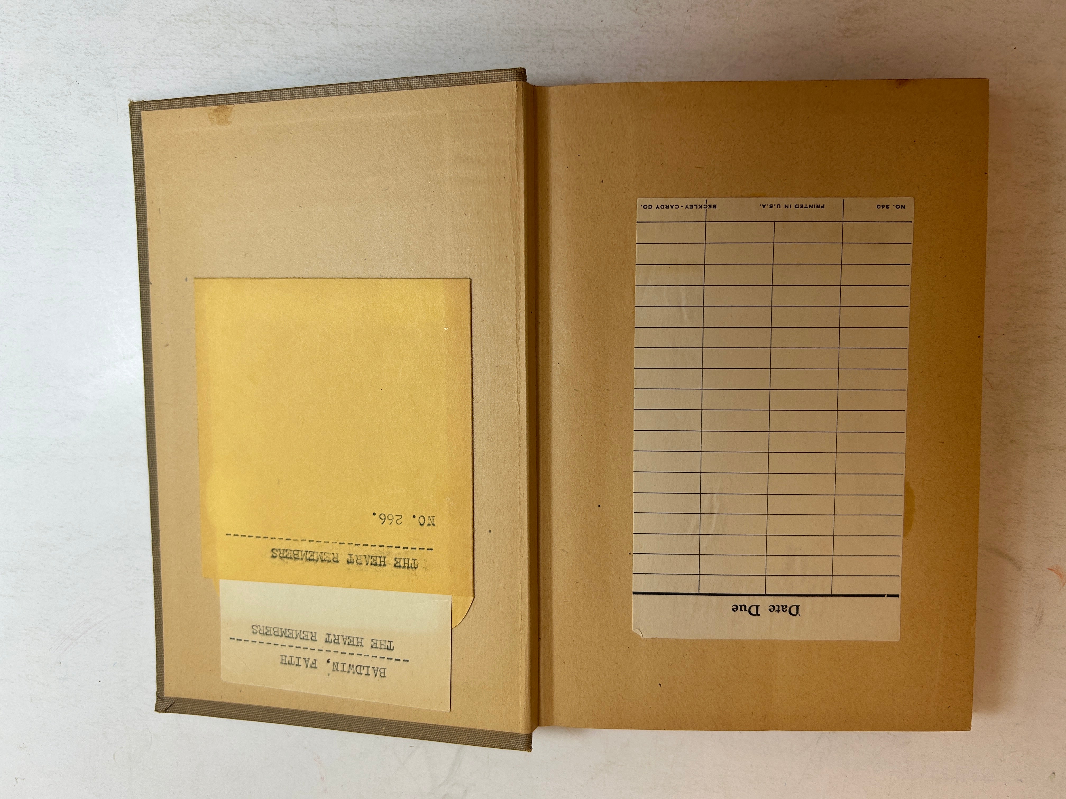 4 Faith Baldwin incl Hotel Hostess/Face Toward the Spring/The Heart Remembers