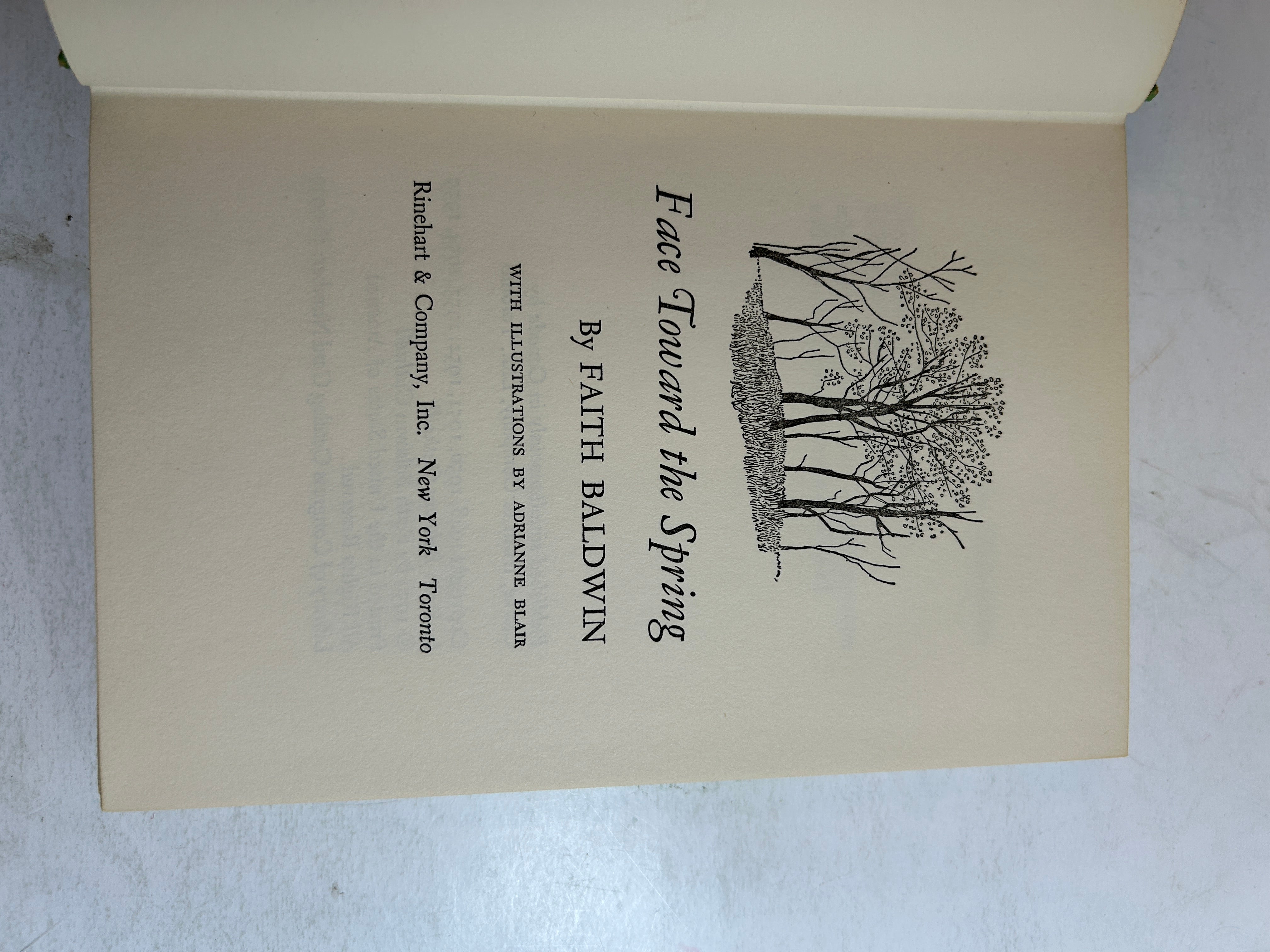 4 Faith Baldwin incl Hotel Hostess/Face Toward the Spring/The Heart Remembers