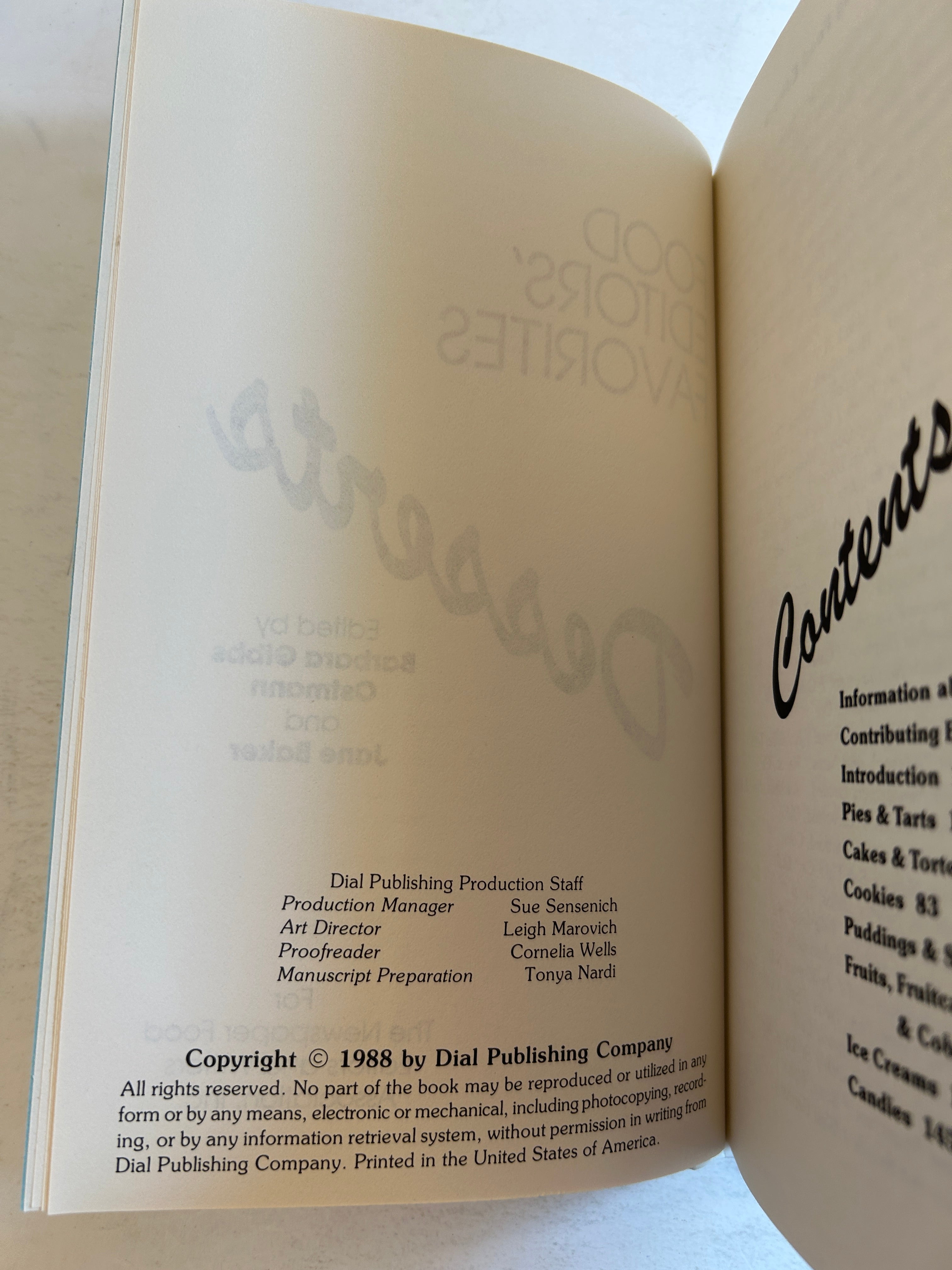 4 Vintage Cookbooks: Pickling & Spicing/Rice & Spice/Pillsbury/Desserts MADD HC