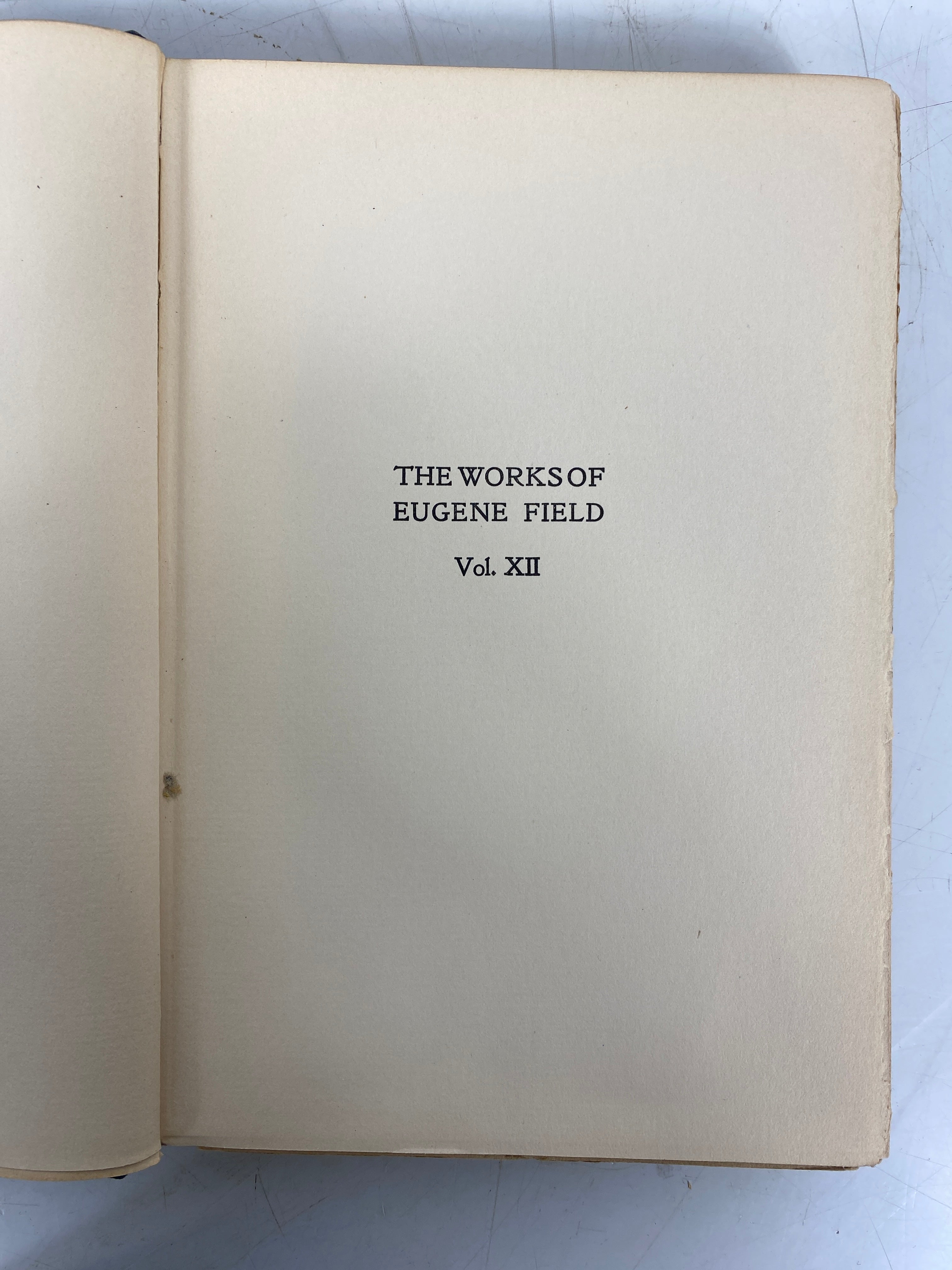 6 Vols The Works of Eugene Field 1905 Charles Scribner's Antique HC