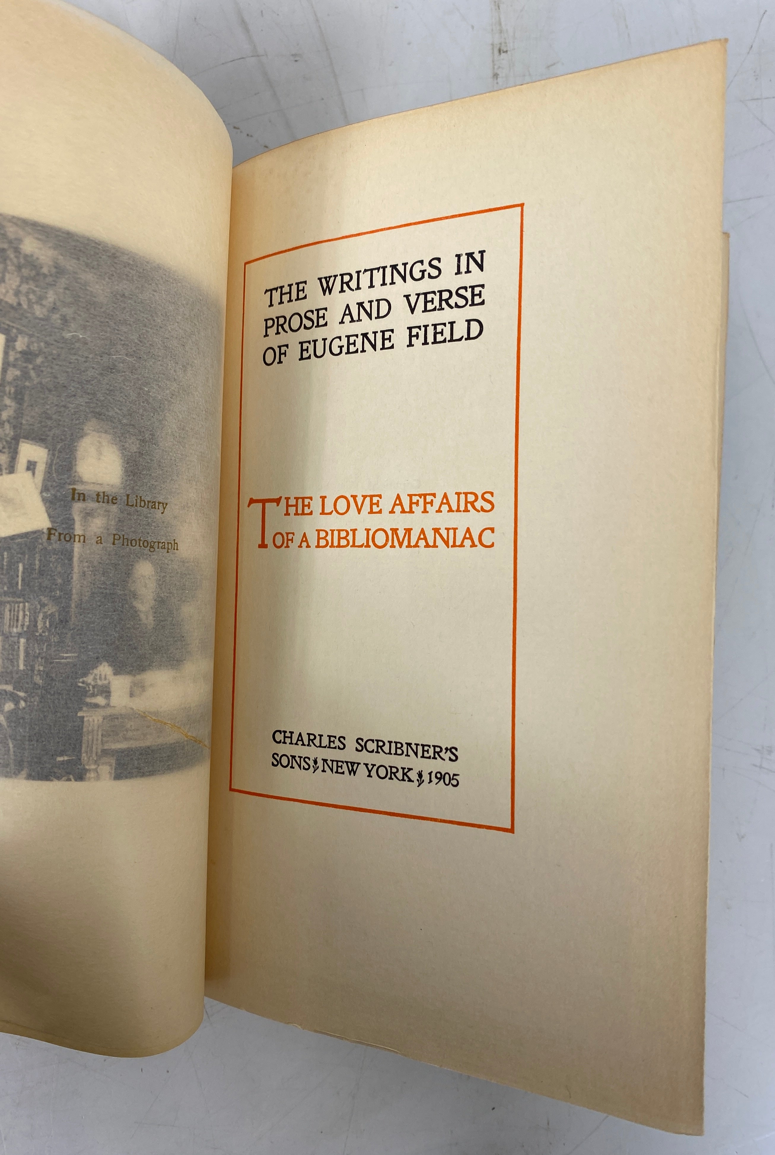 6 Vols The Works of Eugene Field 1905 Charles Scribner's Antique HC