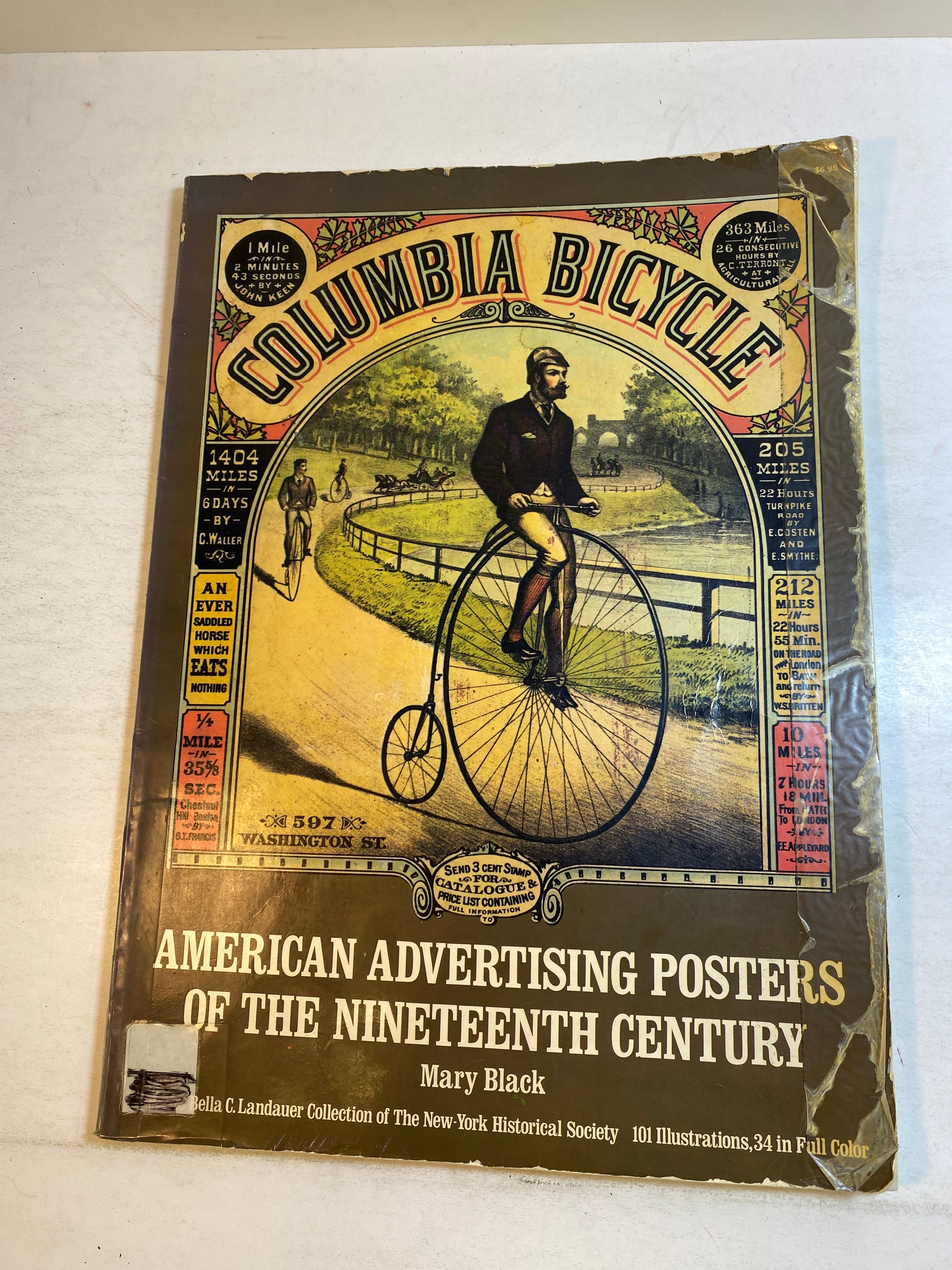 Columbia Bicycle 19th Century Advertisement 1976
