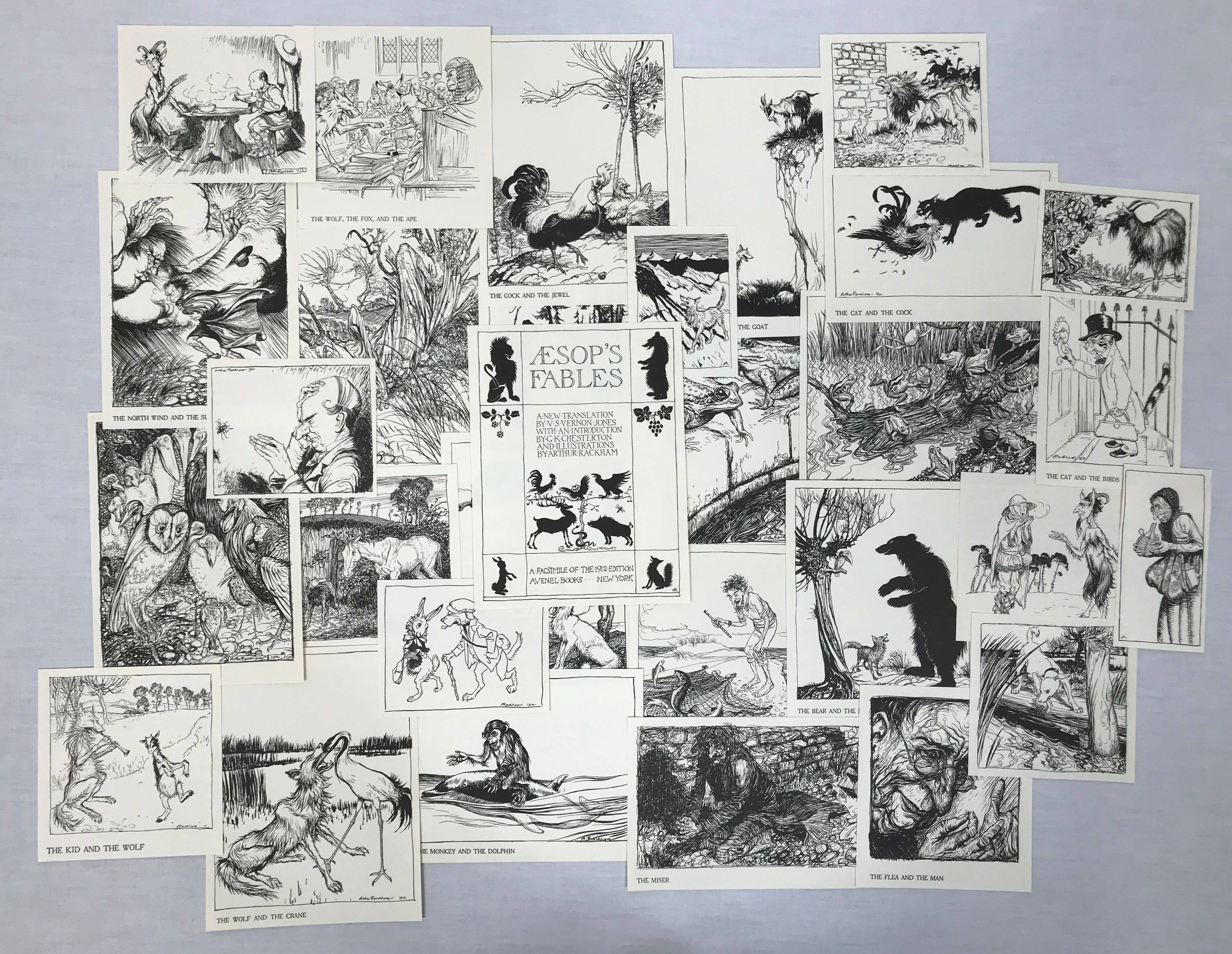 Aesop's Fables Illustrations