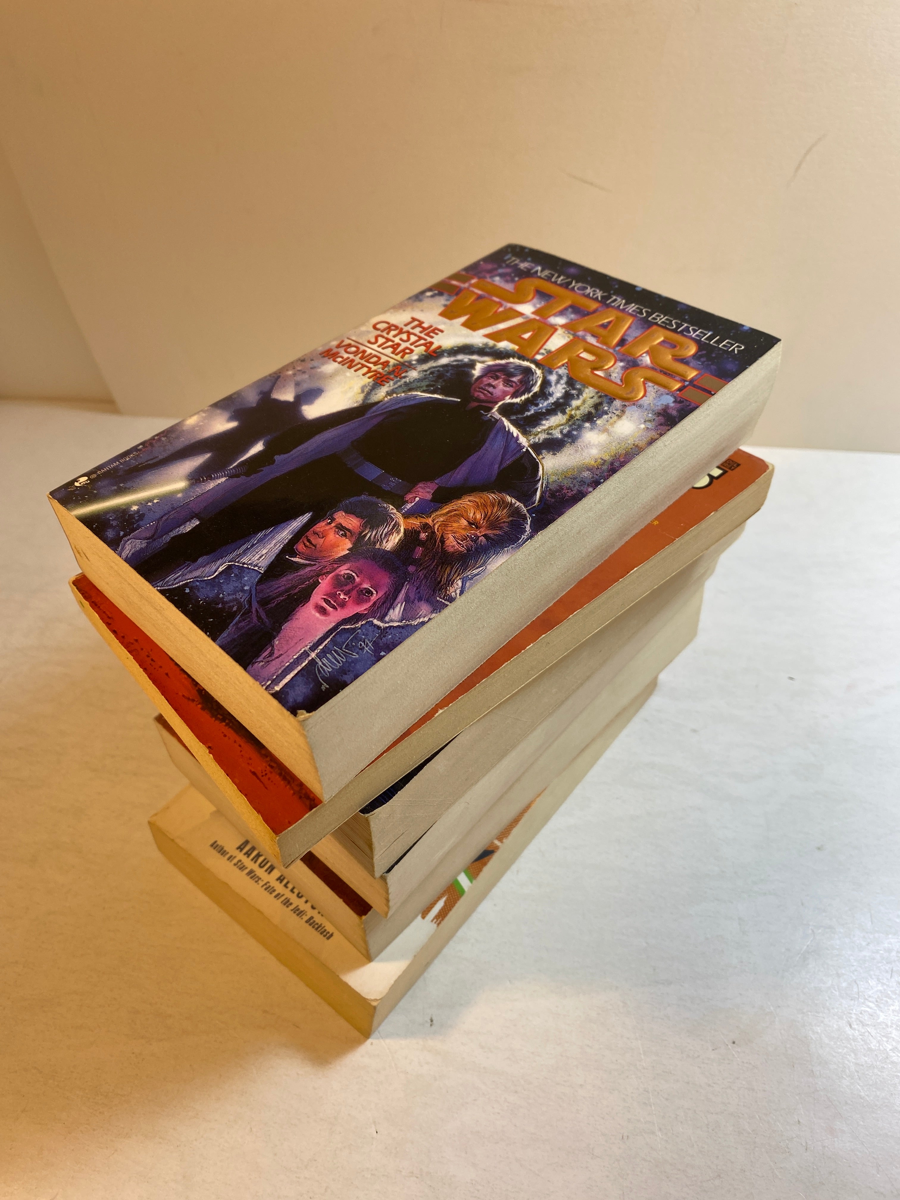 Lot of 6 Star Wars Paperback Novels 1981-2009