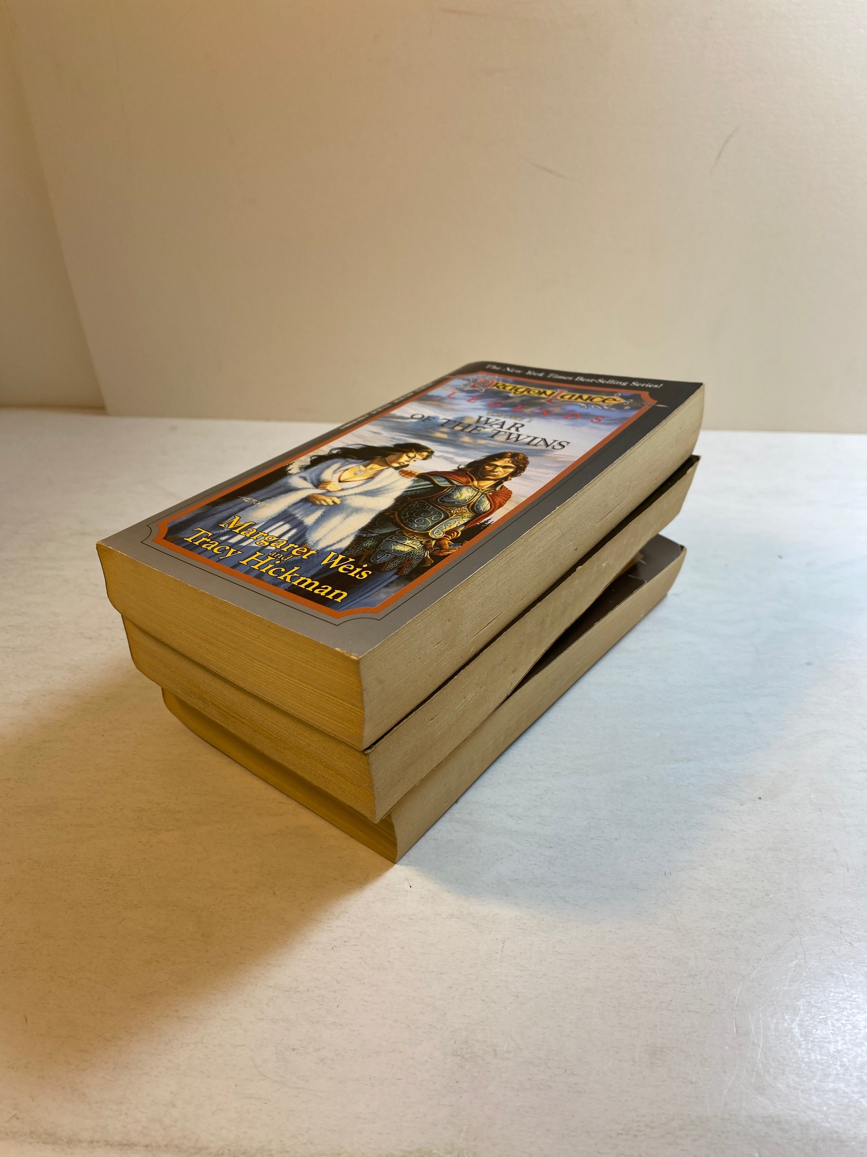 Lot of 3 Dragonlance Legends paperbacks 1-3 1986-1988