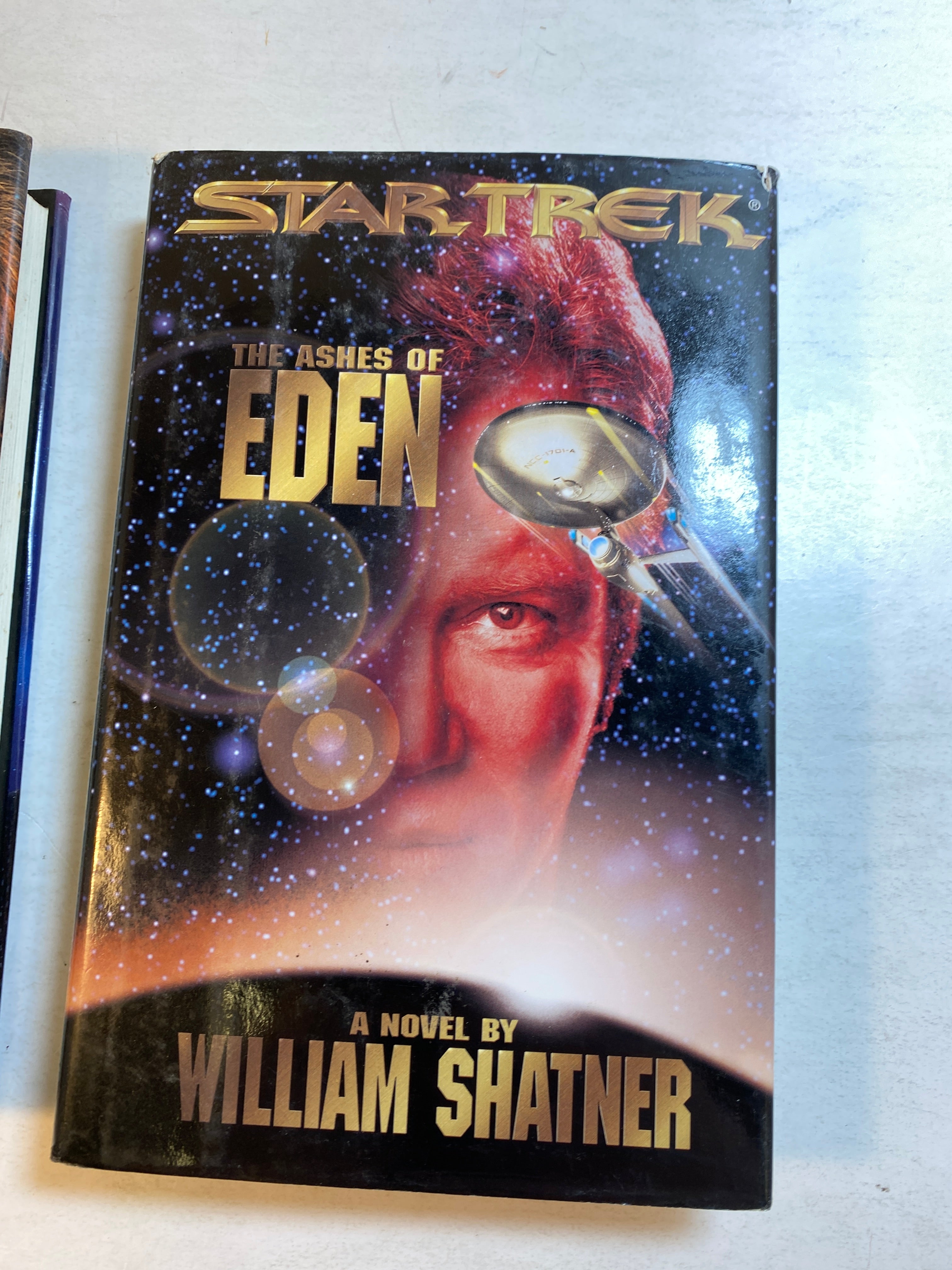 Lot of 2 Star Trek William Shatner Novels HCDJ 1995-1996