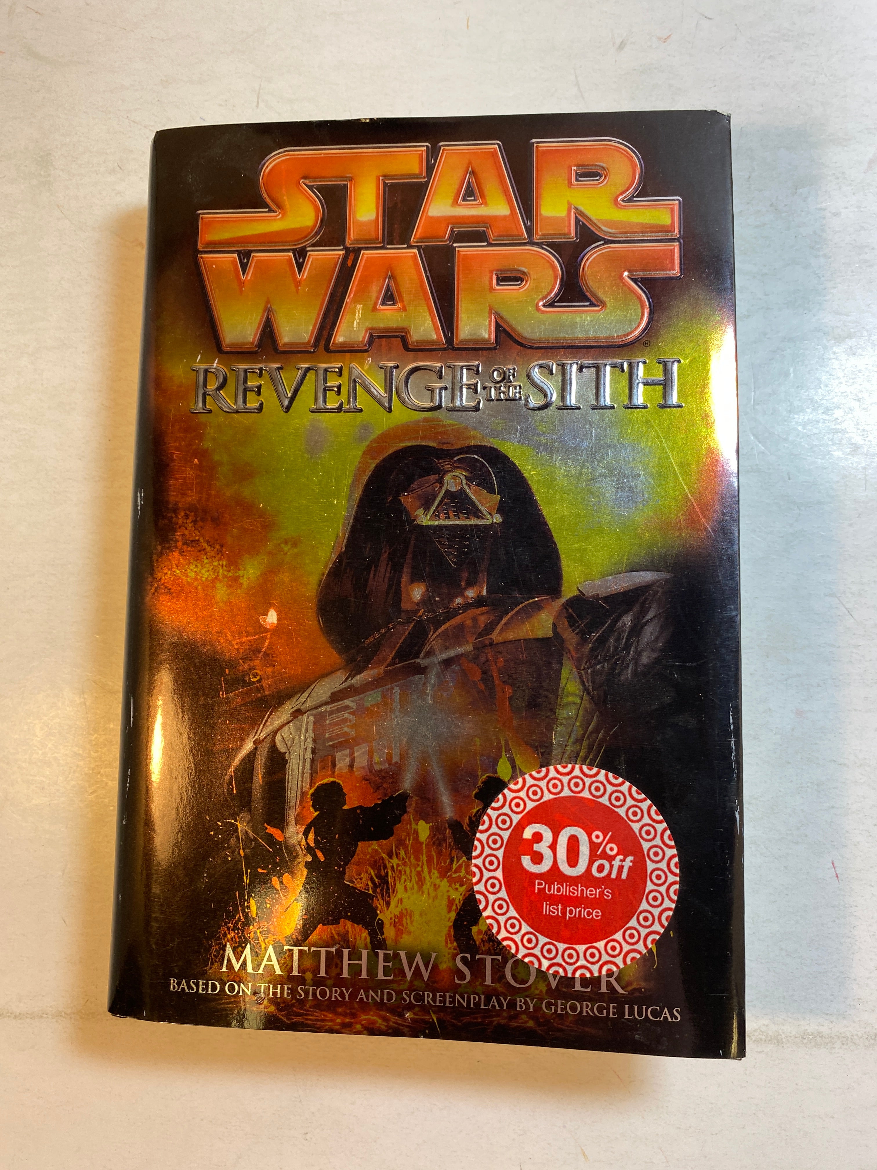 Star Wars Revenge of the Sith HCDJ Matthew Stover 2005