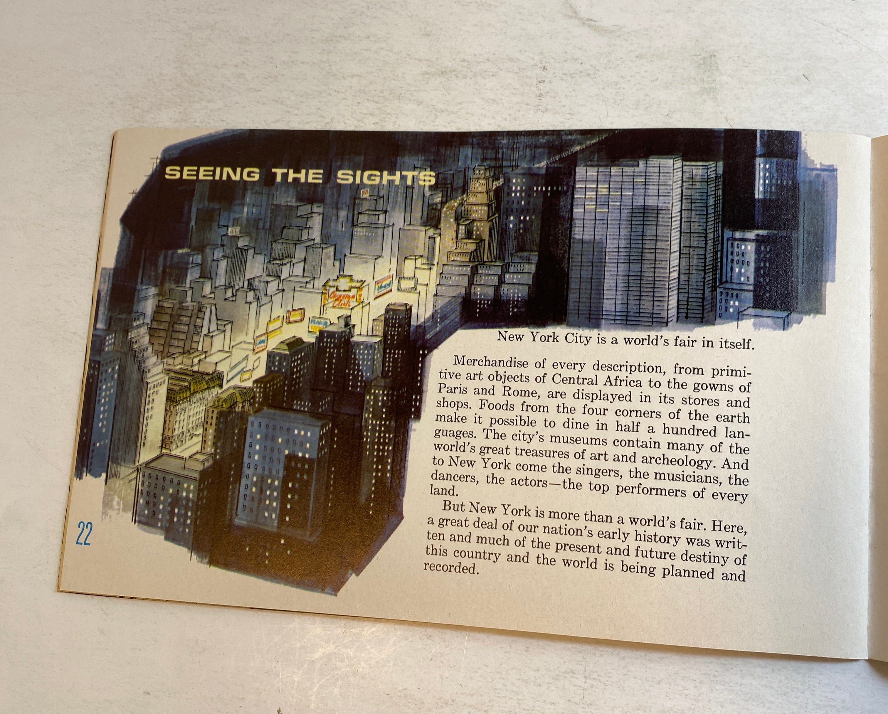 Let's Go to the Fair New York World's Fair Futurama Booklet 1964-1965