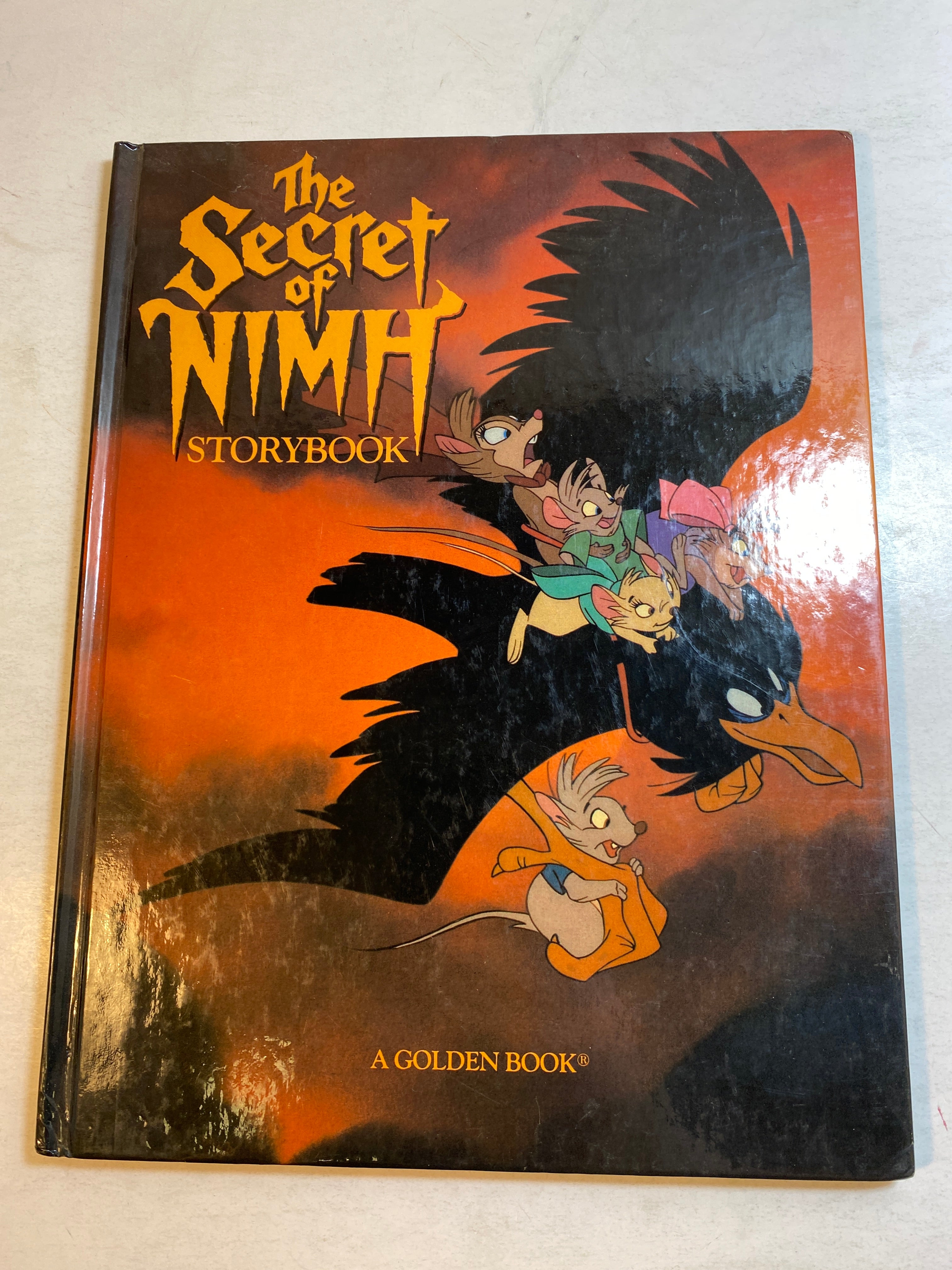 The Secret of Nymh Large Golden Book 1982