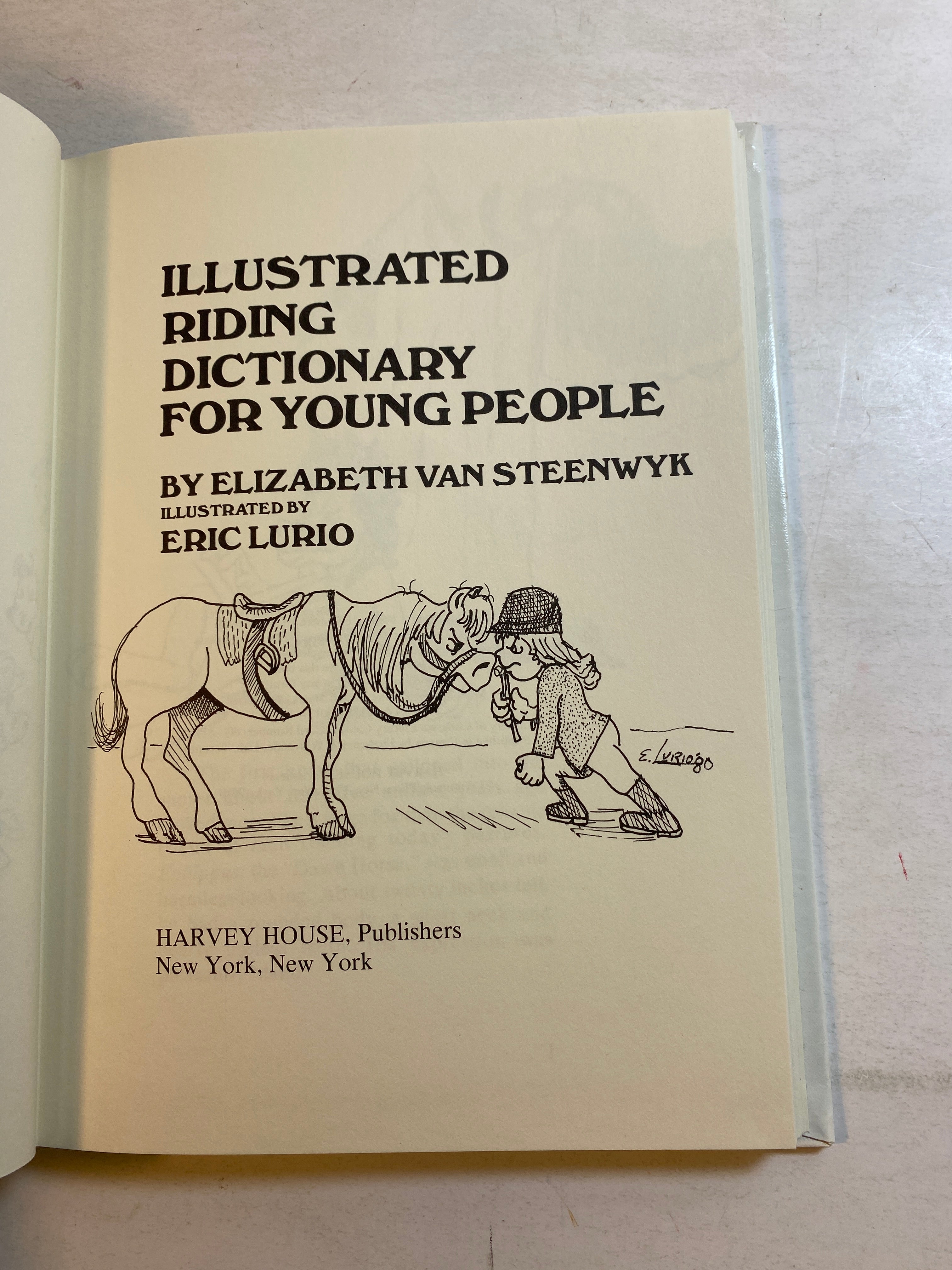 Illustrated Riding Dictionary for Young People HC 1980