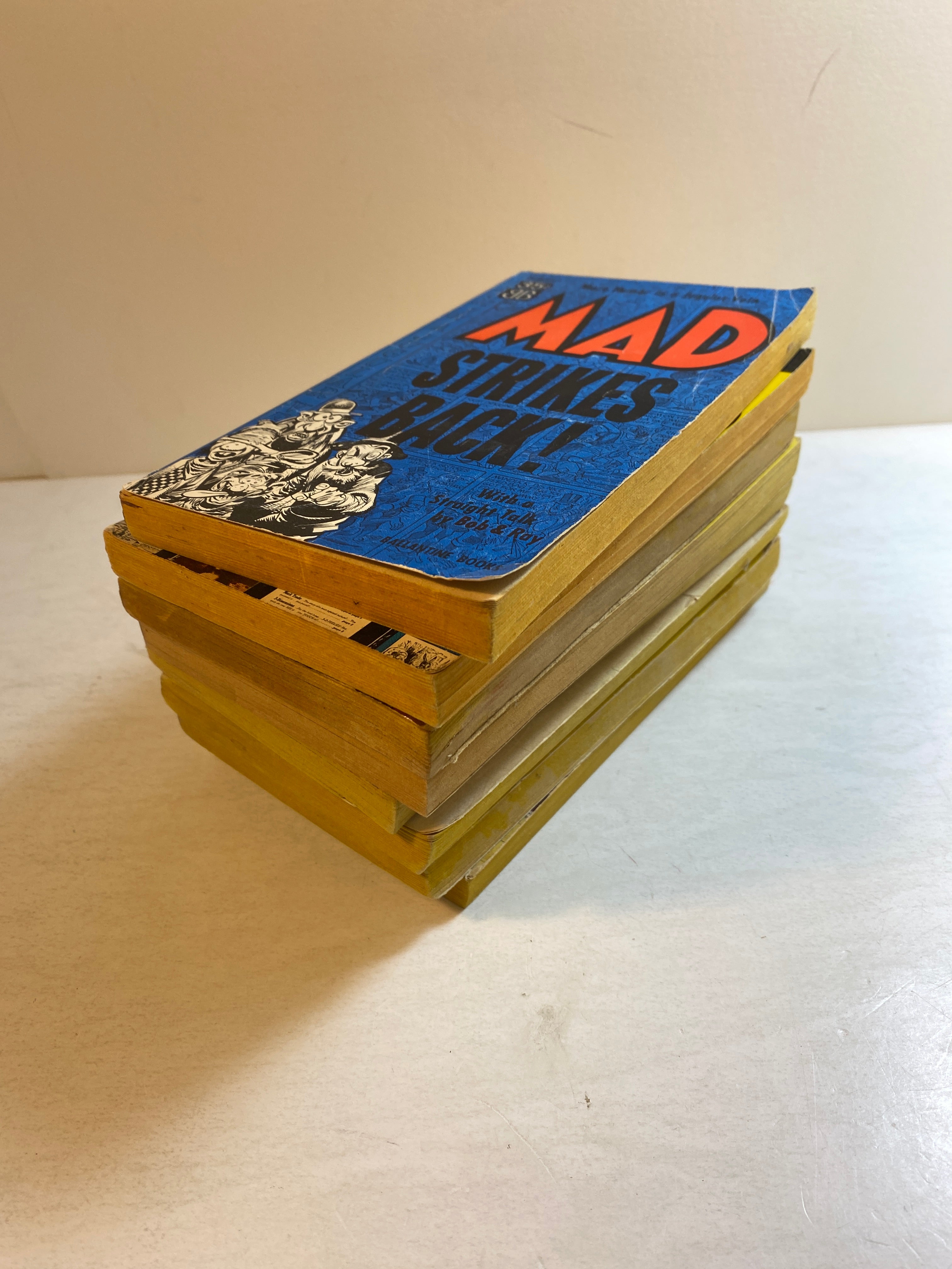 Lot of 8 Vintage Mad Magazine paperbacks 1958-1985