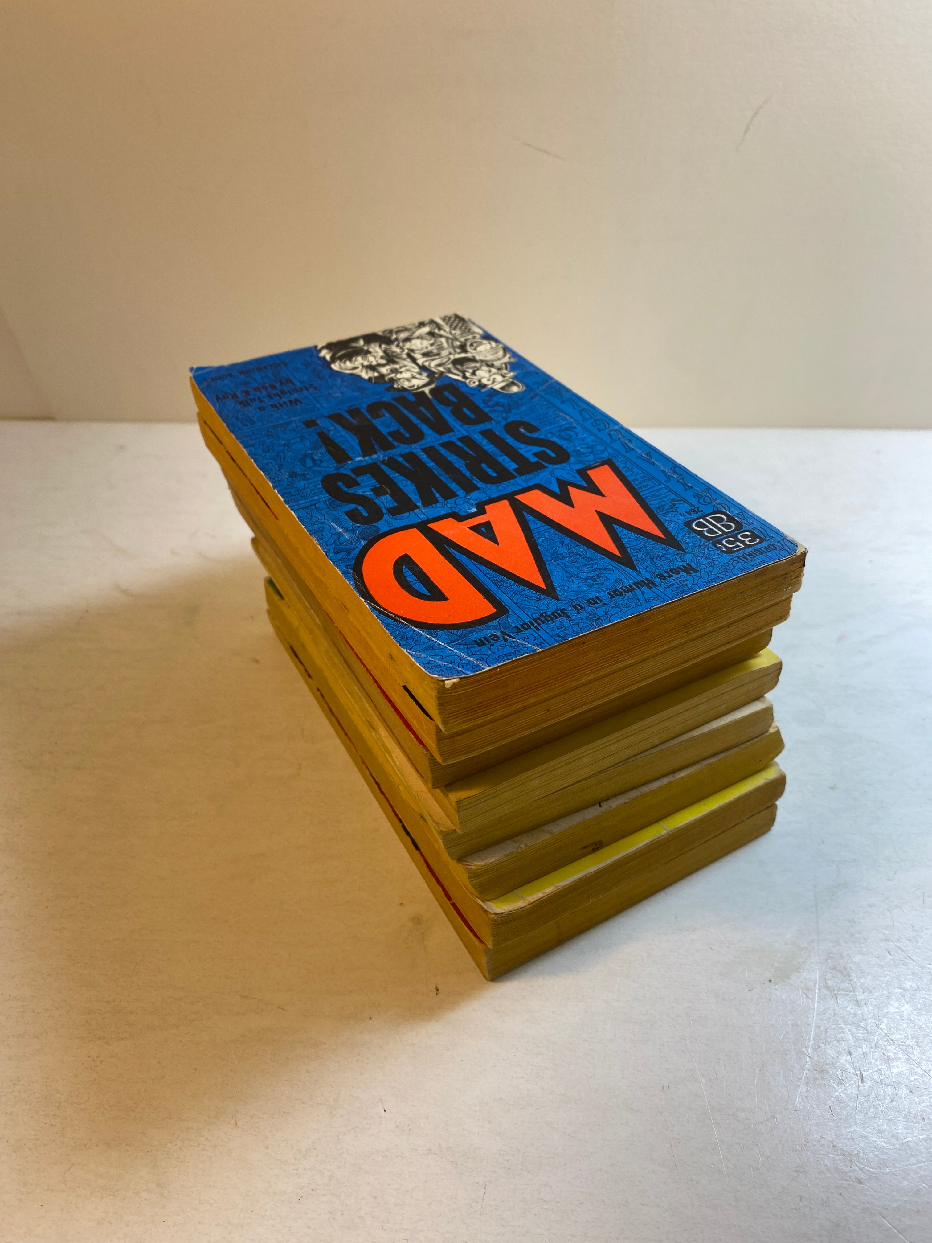 Lot of 8 Vintage Mad Magazine paperbacks 1958-1985