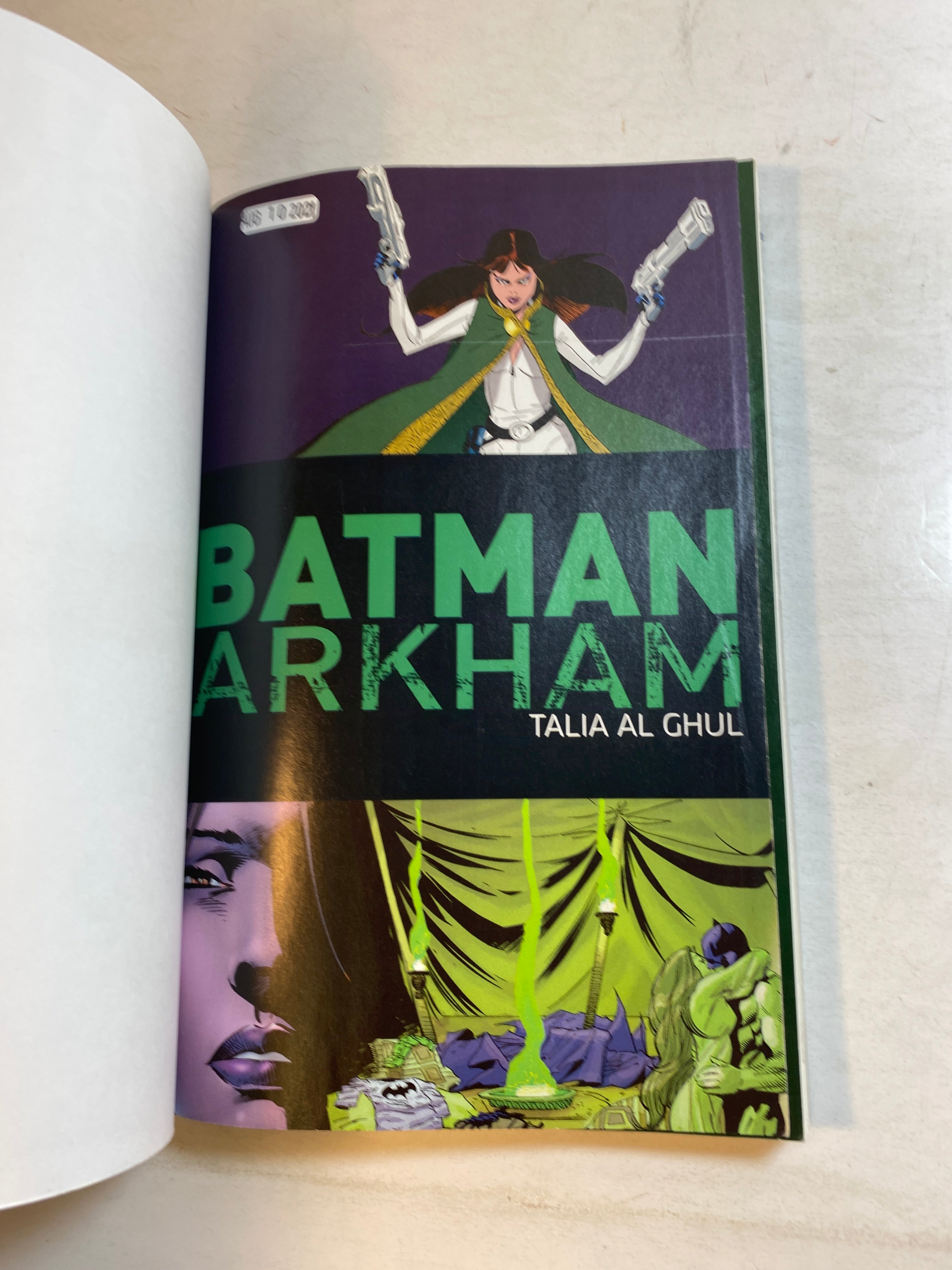 Batman Arkham Talia Al Ghul DC Comic Graphic Novel 2021