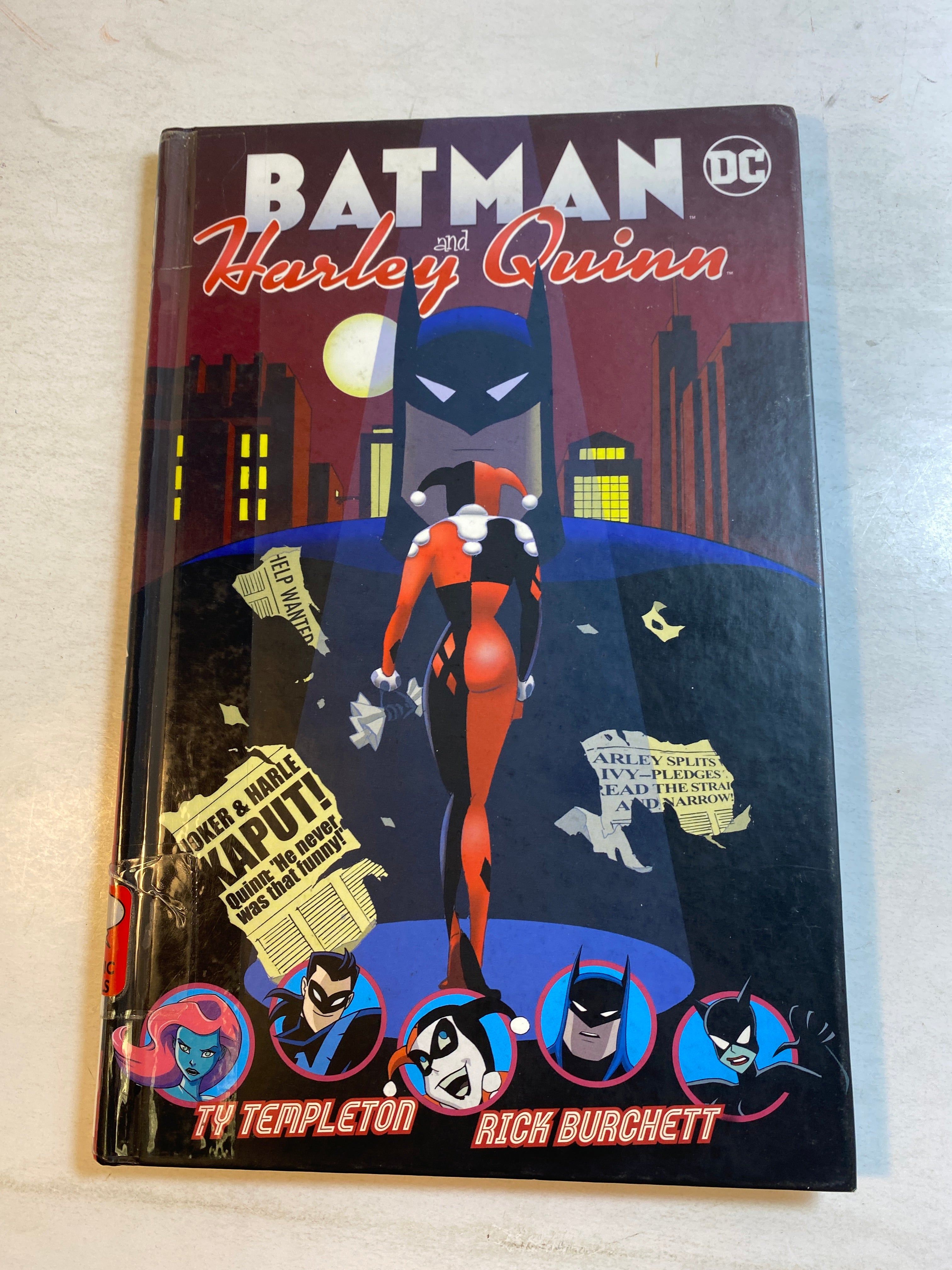 Batman and Harley Quinn DC Graphic Novel HC 2018
