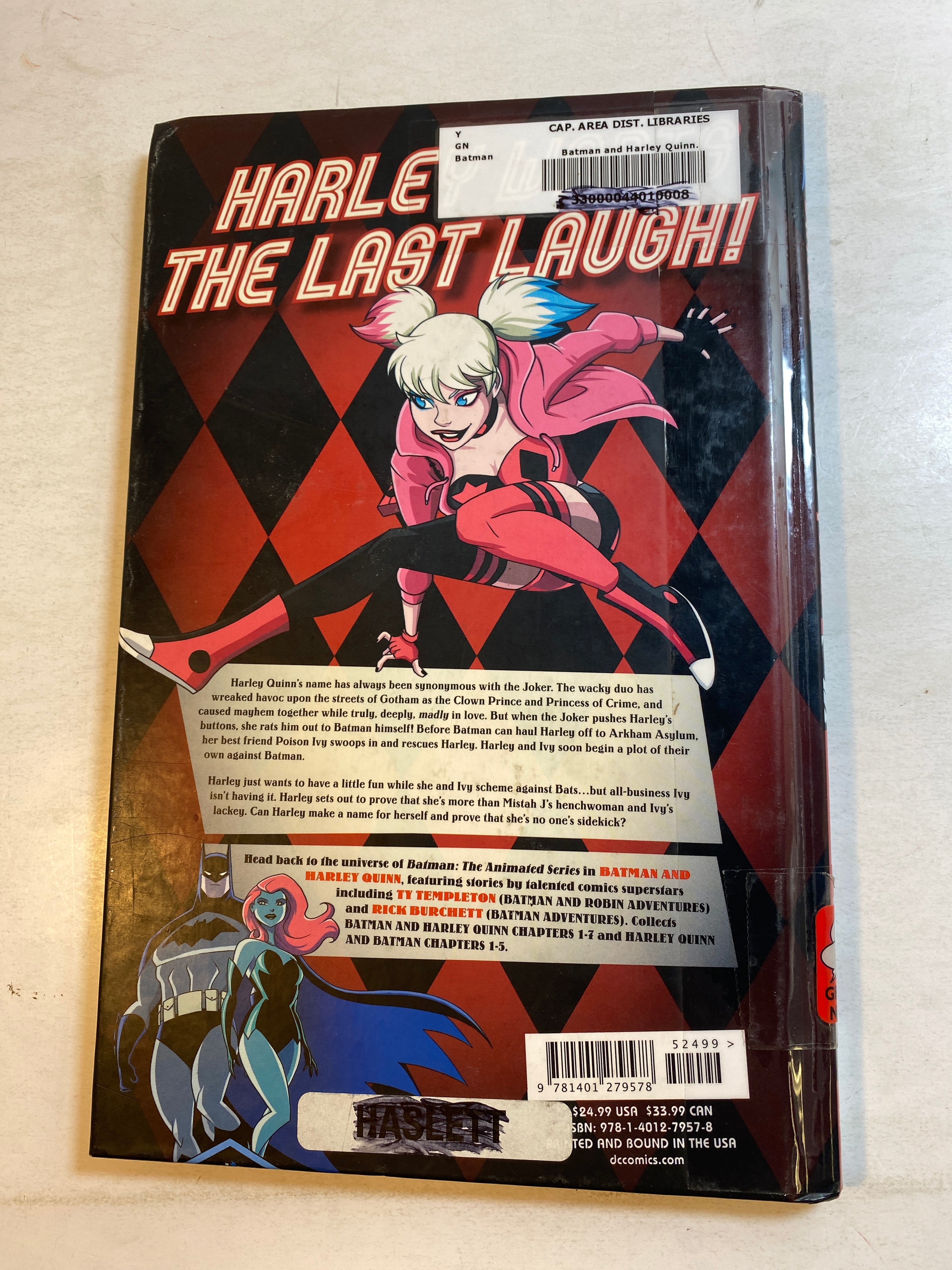 Batman and Harley Quinn DC Graphic Novel HC 2018