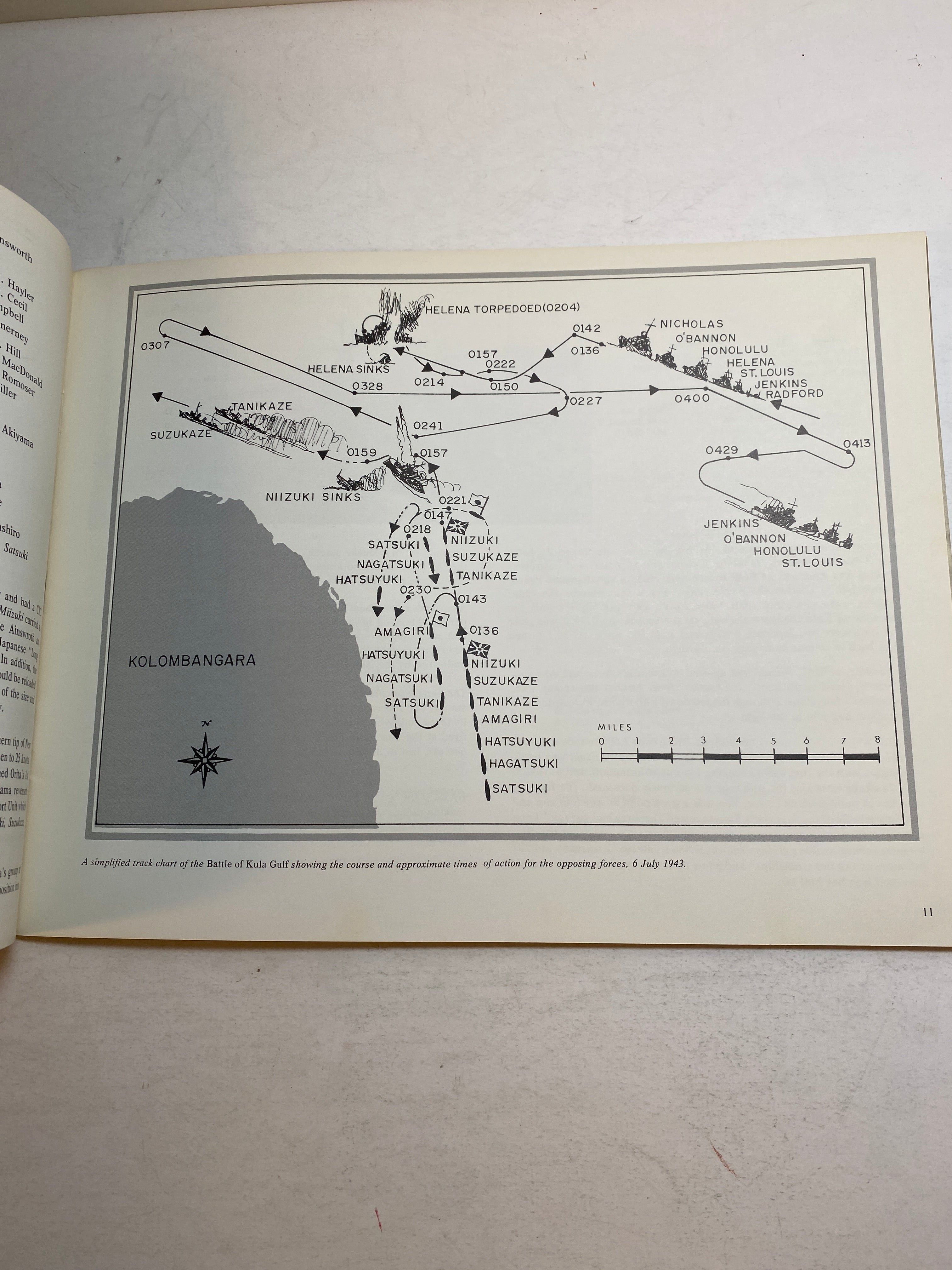 USS Helena CL50 Leeward Battle Damage Report 1979