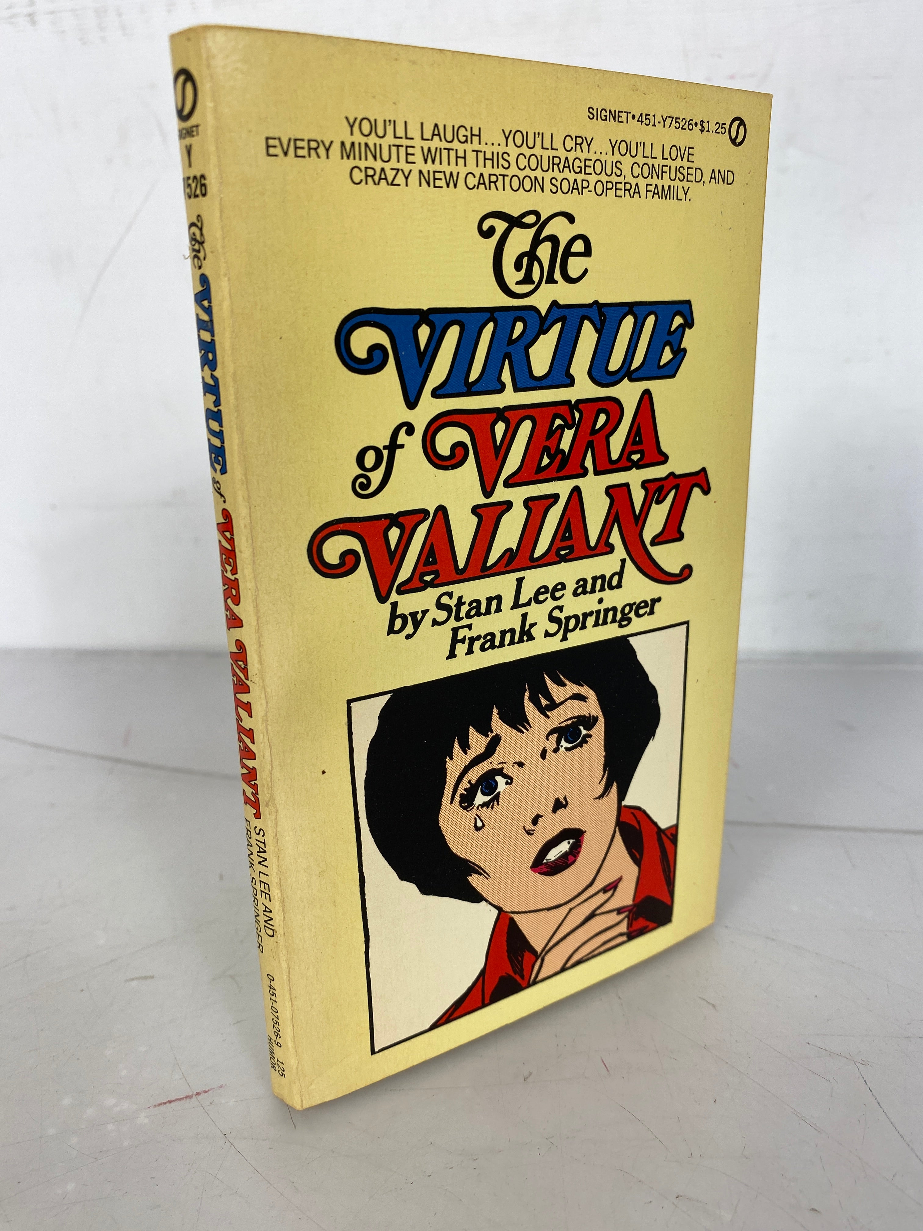 The Virtue of Vera Valiant by Stan Lee and Frank Springer 1977 SC