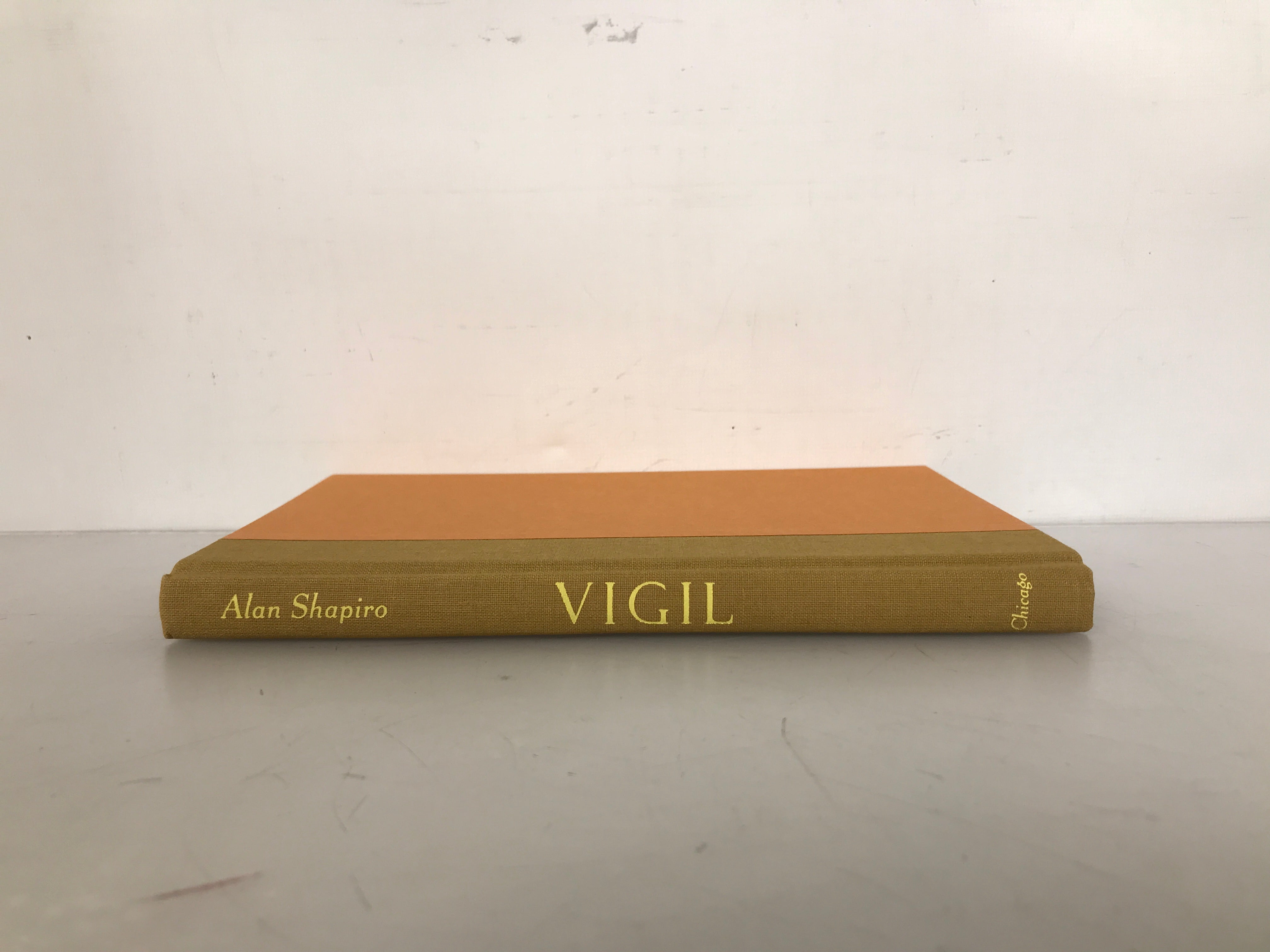 Vigil by Alan Shapiro 1997 First Edition Signed by Author