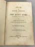 Life and Public Services of John Quincy Adams by William Seward 1849 First Ed HC