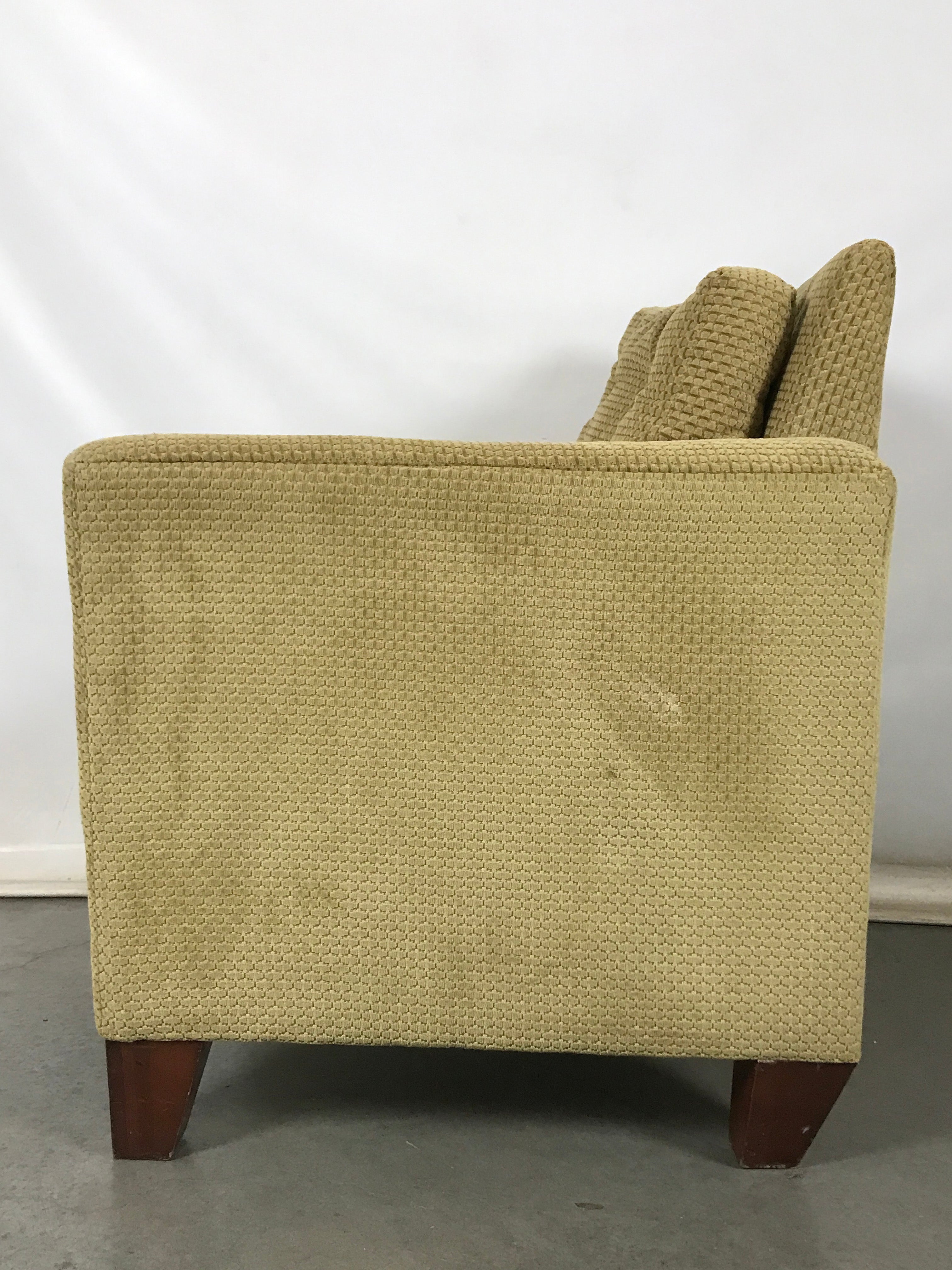 Kellex Seating Green Chair With Ottoman